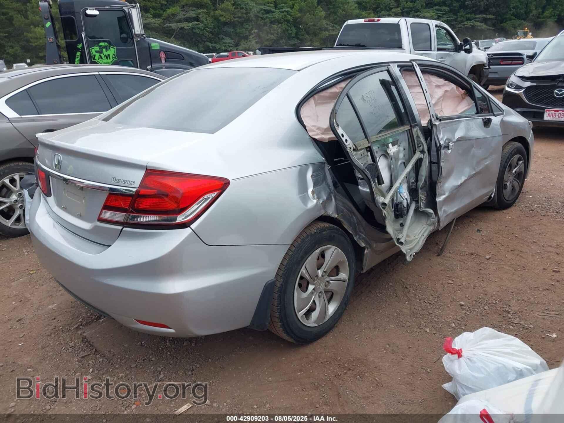 2014 HONDA CIVIC - VIN: 19XFB2F58EE029666 - Фото 4