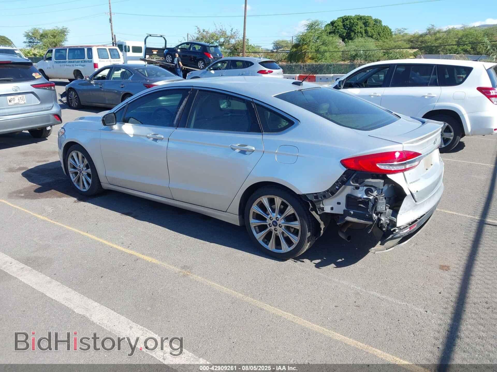 2017 FORD FUSION - VIN: 3FA6P0K96HR258171 - Фото 3