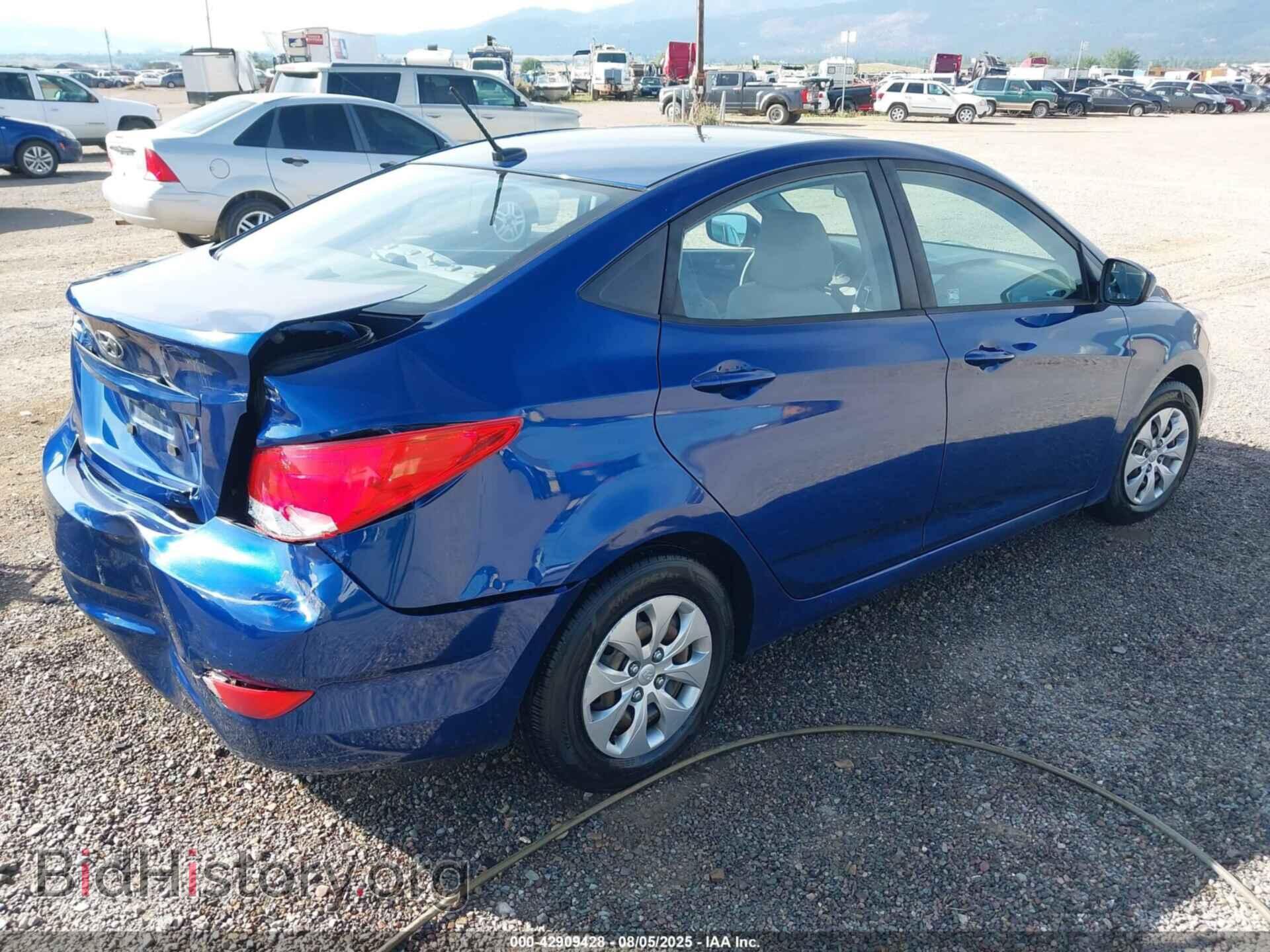 2017 HYUNDAI ACCENT - VIN: KMHCT4AE2HU180393 - Фото 4