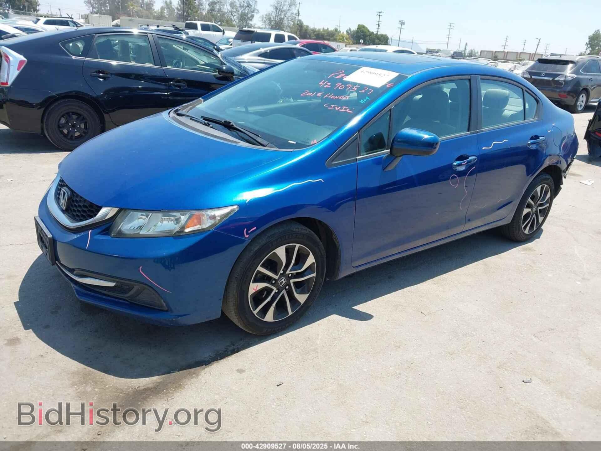 2015 HONDA CIVIC - VIN: 19XFB2F88FE208088 - Фото 2