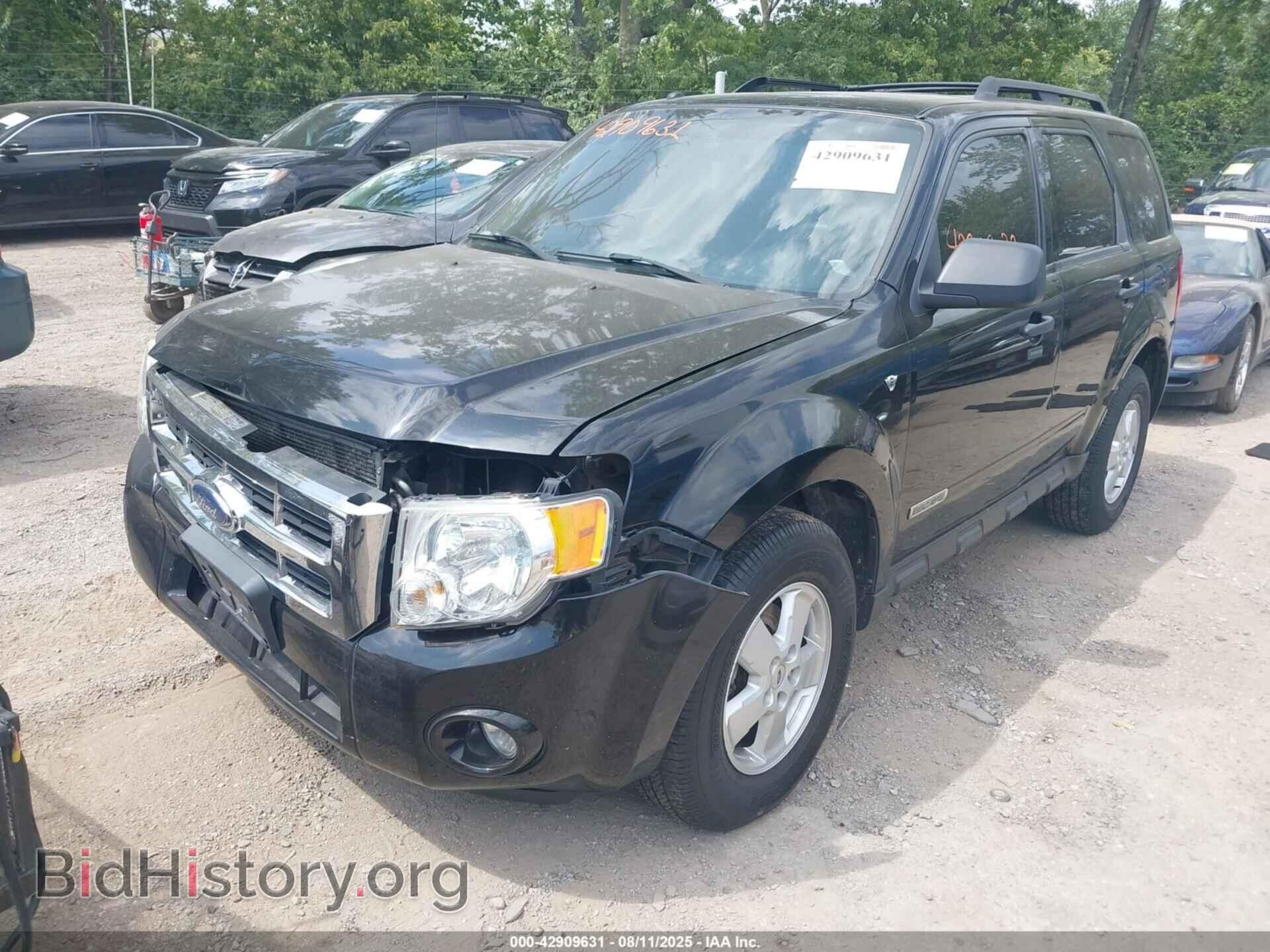 2008 FORD ESCAPE - VIN: 1FMCU93108KA68918 - Фото 2