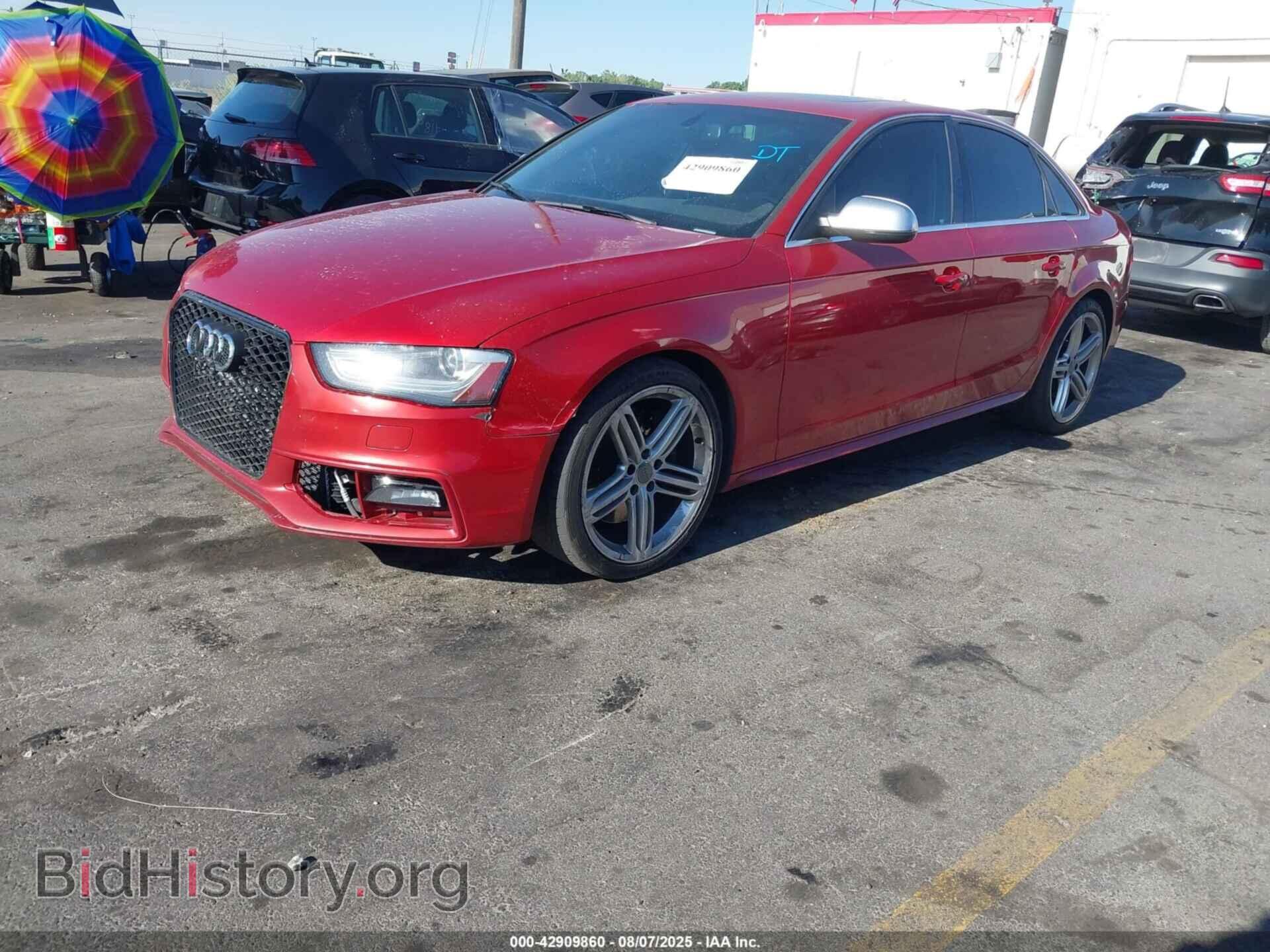 2013 AUDI S4 - VIN: WAUBGAFL6DA196695 - Фото 2