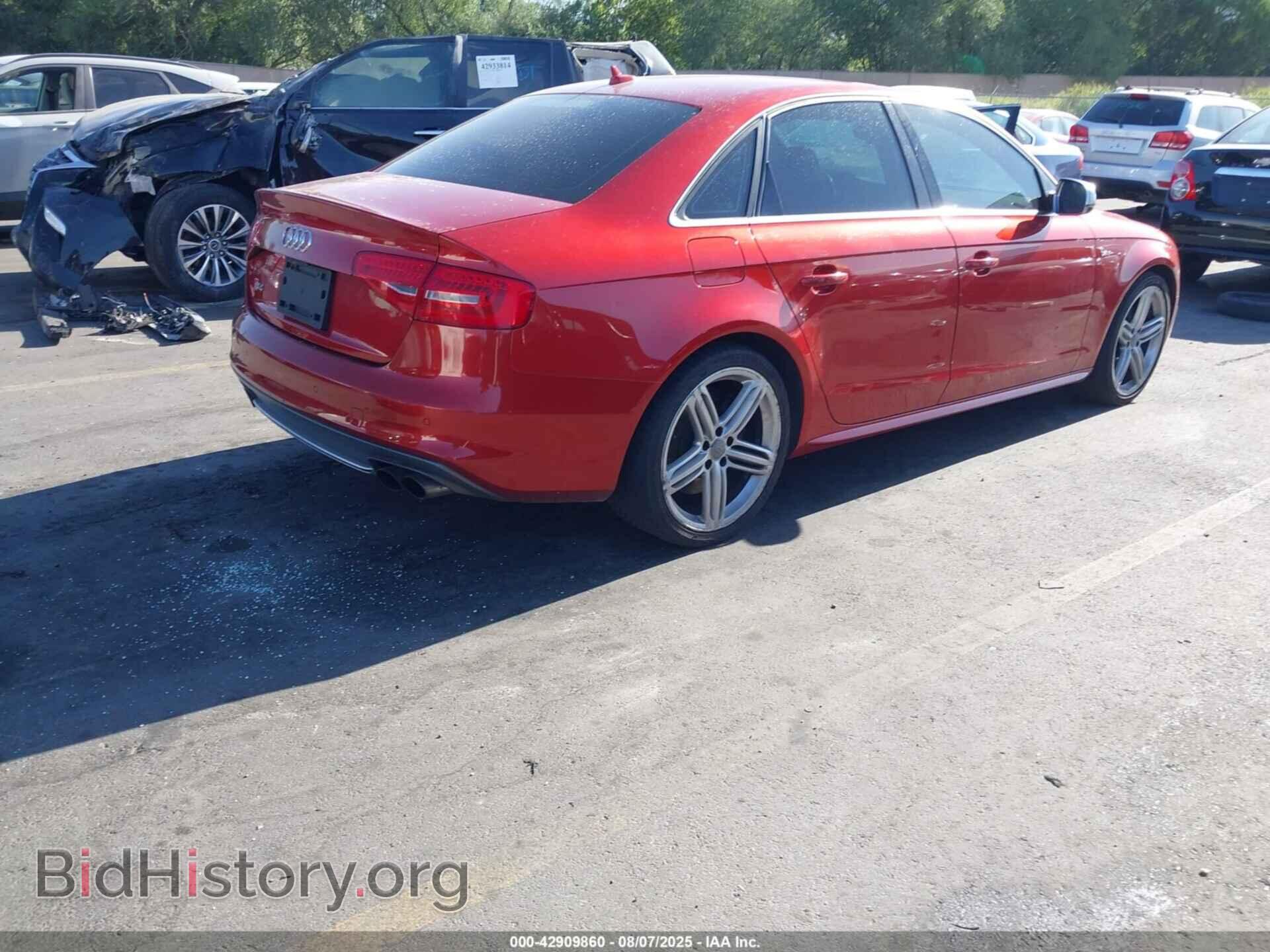 2013 AUDI S4 - VIN: WAUBGAFL6DA196695 - Фото 4