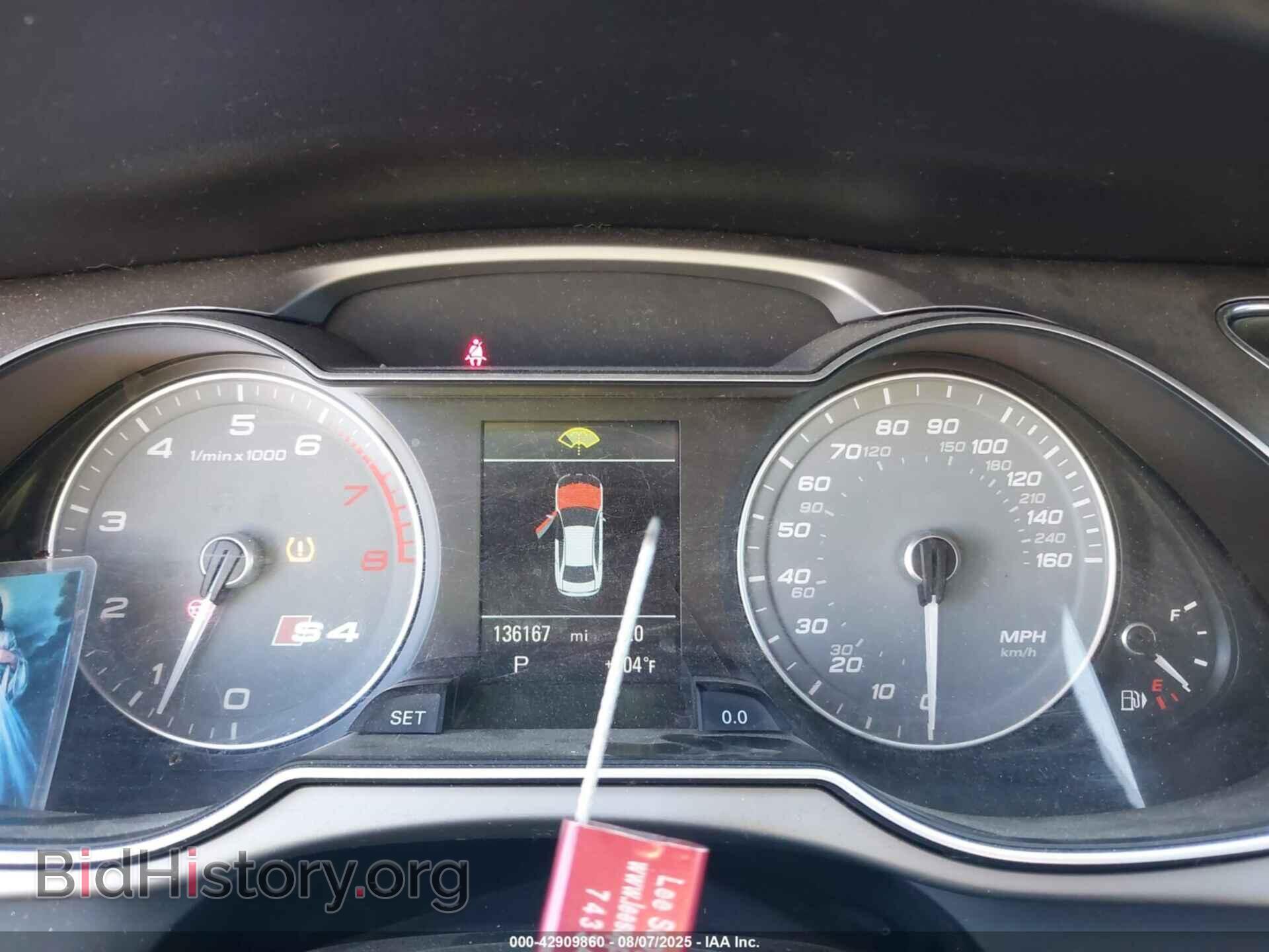 2013 AUDI S4 - VIN: WAUBGAFL6DA196695 - Фото 7