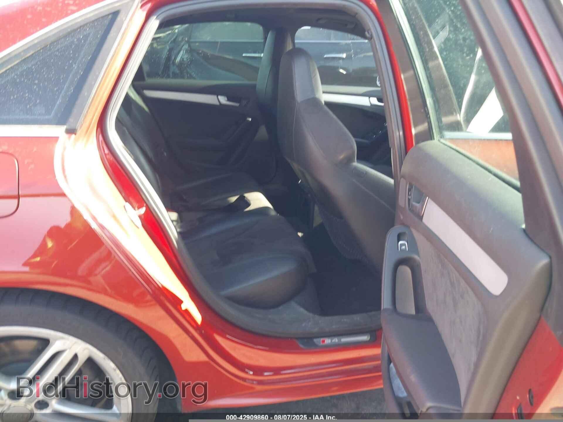 2013 AUDI S4 - VIN: WAUBGAFL6DA196695 - Фото 8