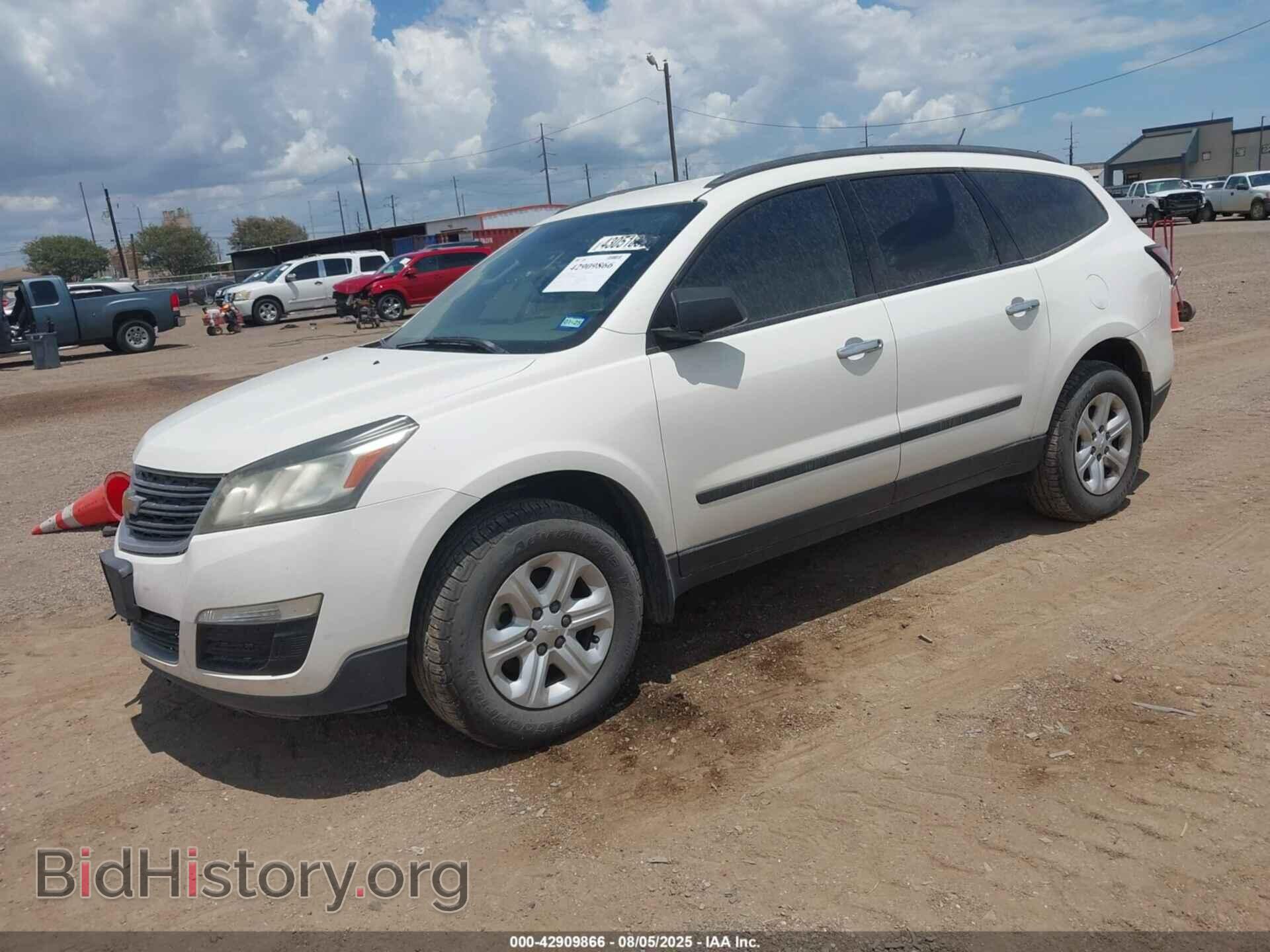 2015 CHEVROLET TRAVERSE - VIN: 1GNKRFED9FJ219191 - Фото 2