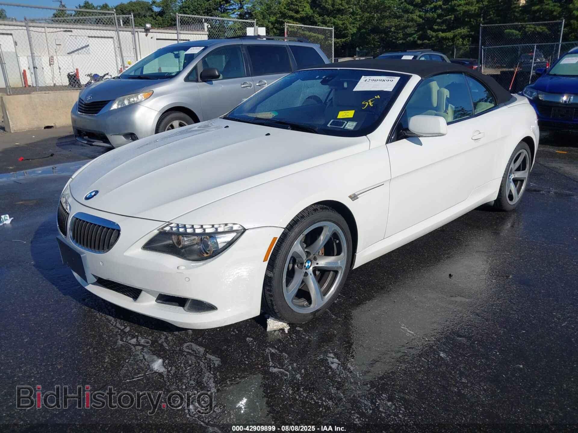 2009 BMW 650I - VIN: WBAEB53549CX64365 - Фото 2