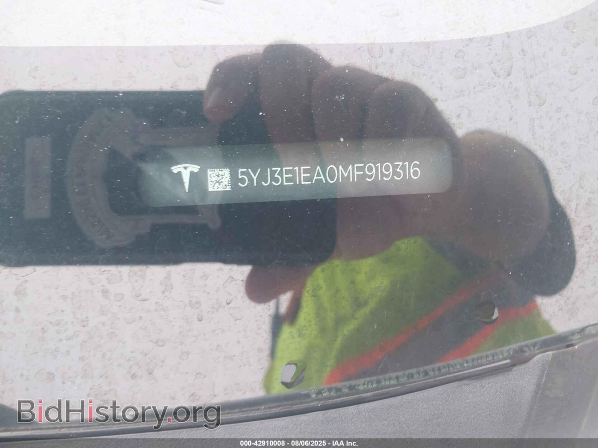 2021 TESLA MODEL 3 - VIN: 5YJ3E1EA0MF919316 - Photo 9