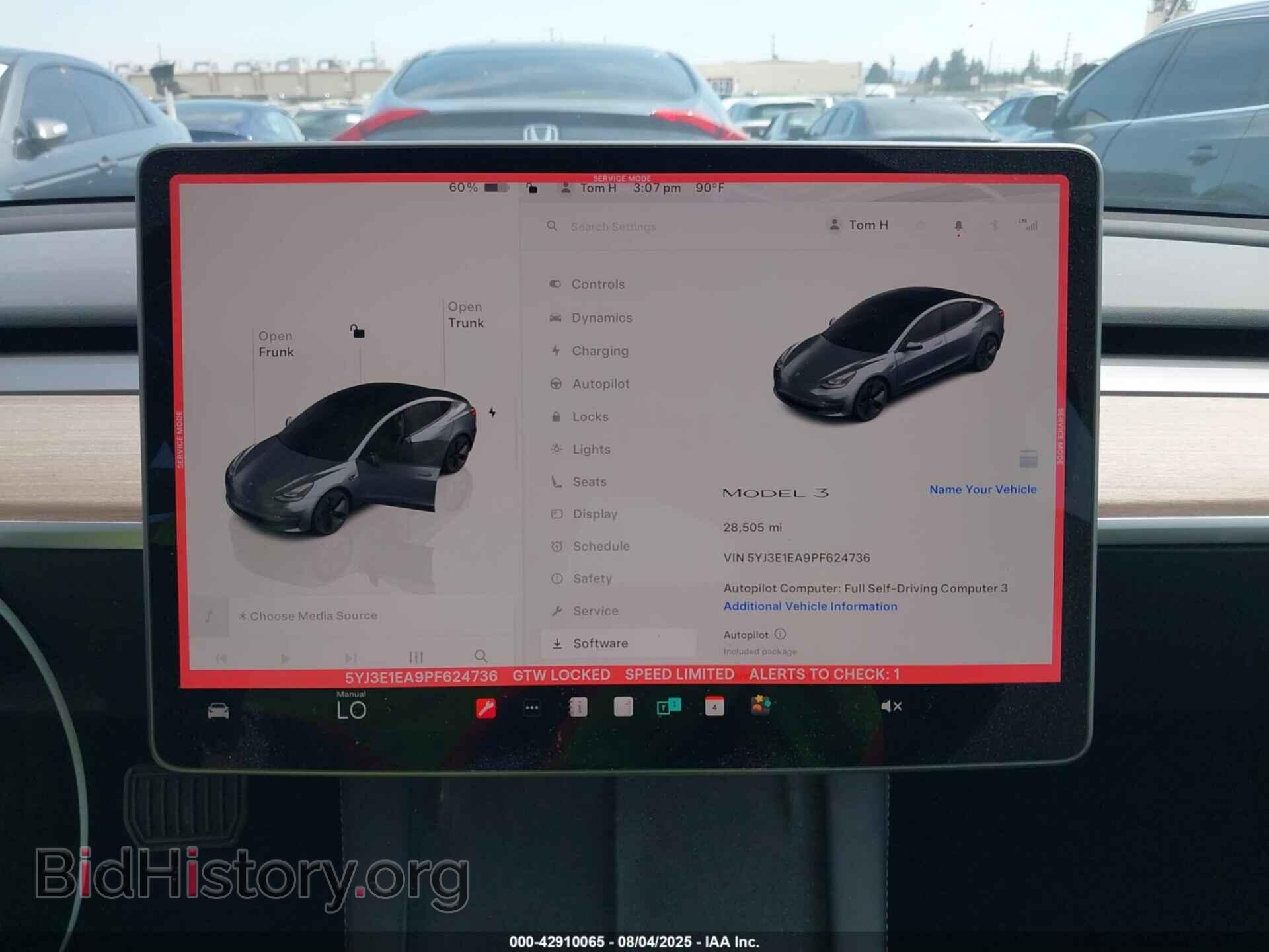 2023 TESLA MODEL 3 - VIN: 5YJ3E1EA9PF624736 - Фото 7