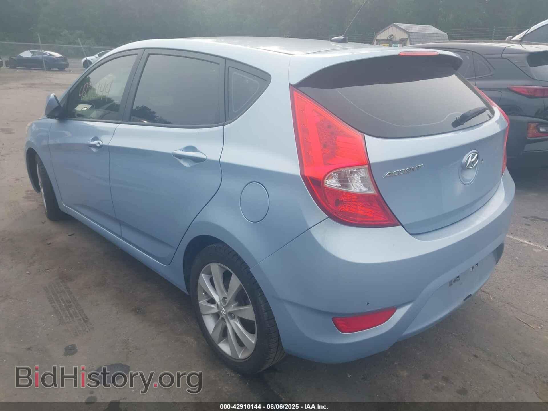 2012 HYUNDAI ACCENT - VIN: KMHCU5AE0CU004387 - Фото 3