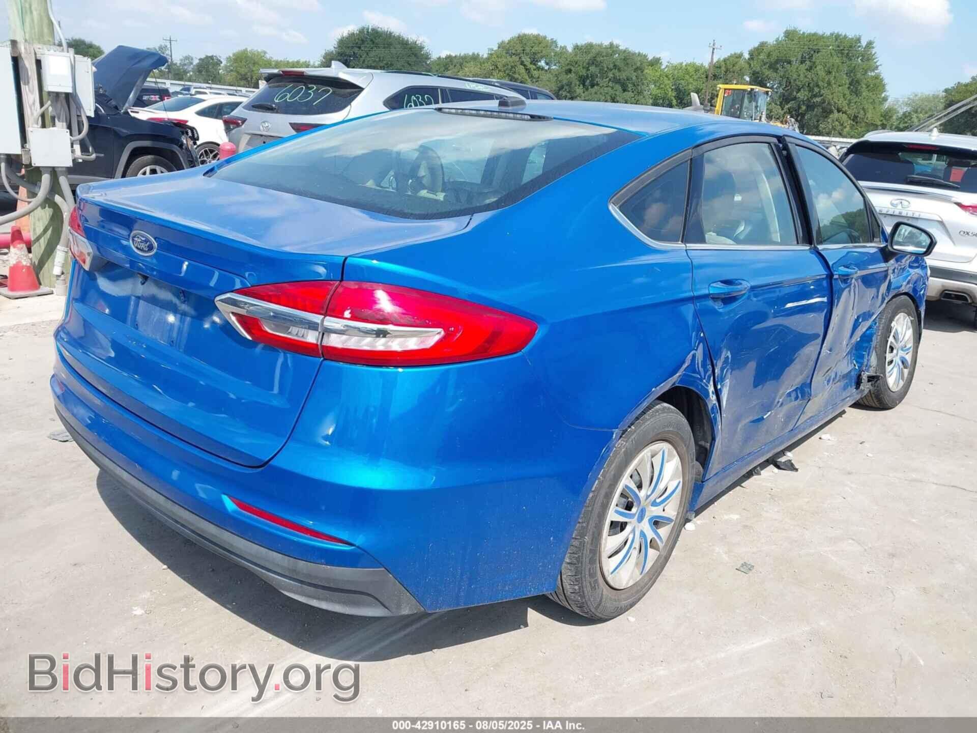 2019 FORD FUSION - VIN: 3FA6P0G7XKR282911 - Photo 4