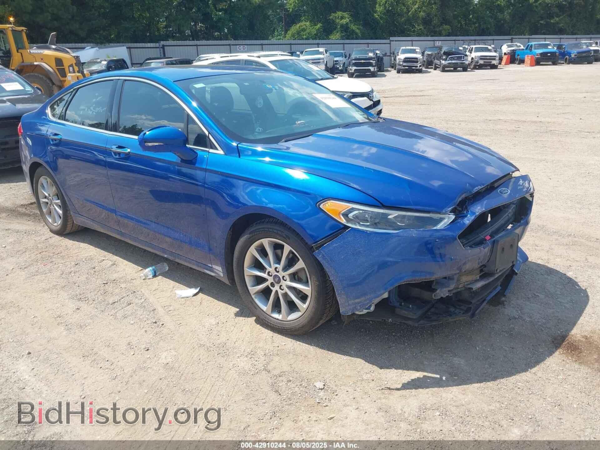 Photo 3FA6P0HD4HR132760 - FORD FUSION 2017