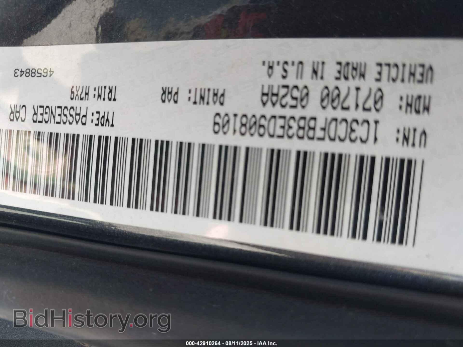 2014 DODGE DART - VIN: 1C3CDFBB3ED908109 - Photo 9