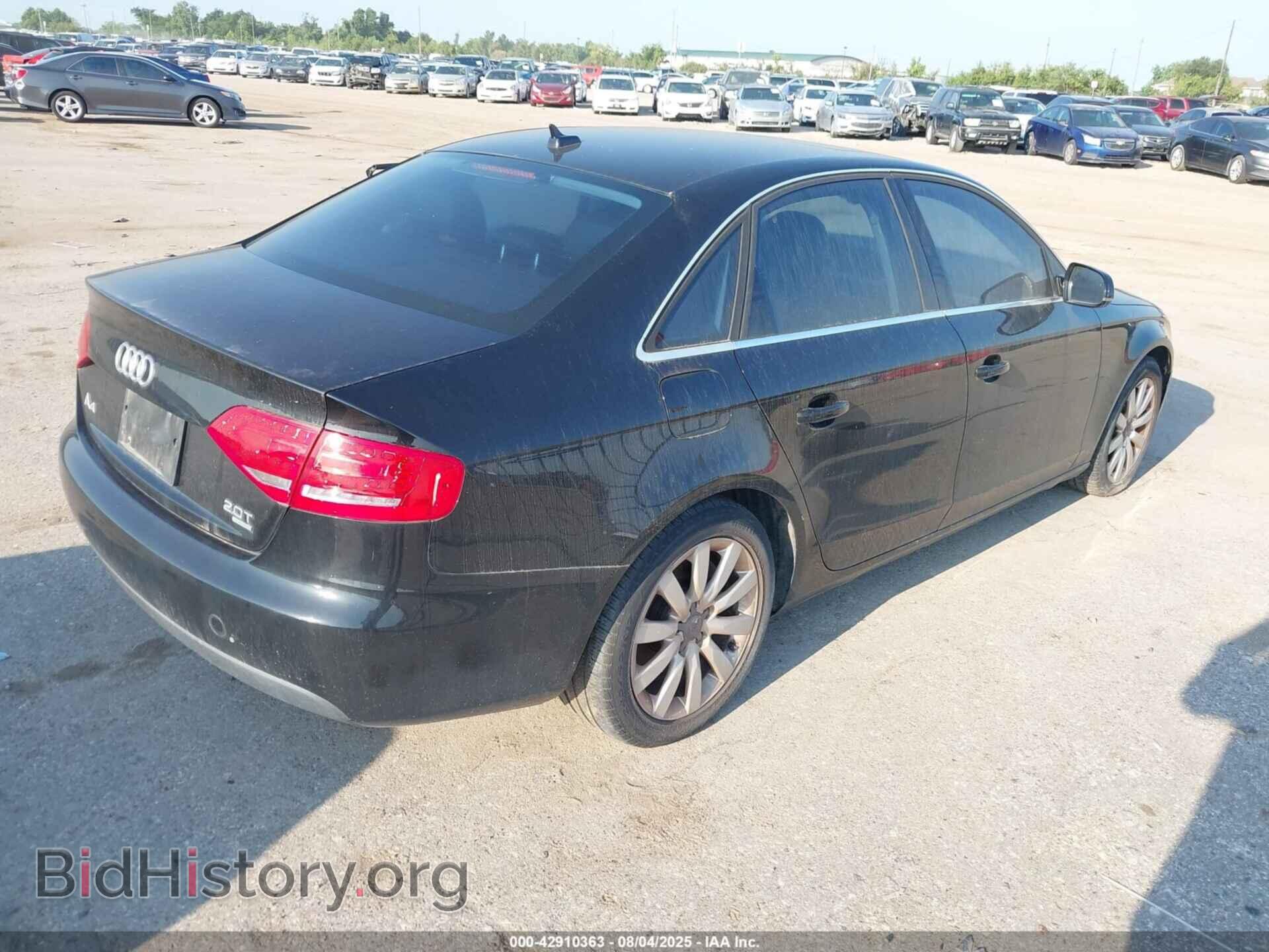 2011 AUDI A4 - VIN: WAUFFAFLXBN047510 - Фото 4