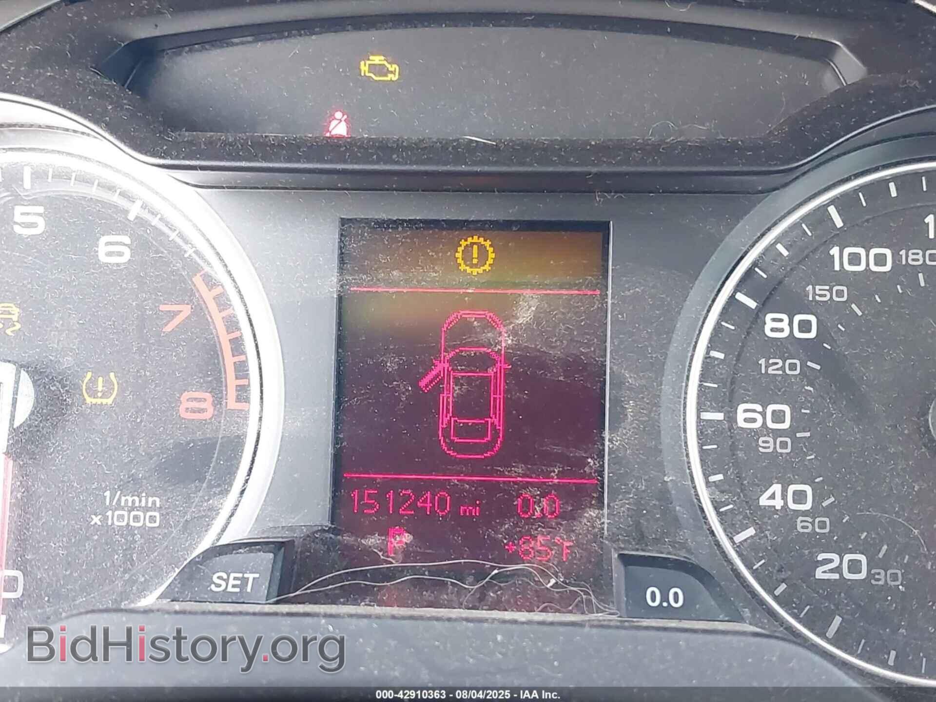 2011 AUDI A4 - VIN: WAUFFAFLXBN047510 - Фото 7