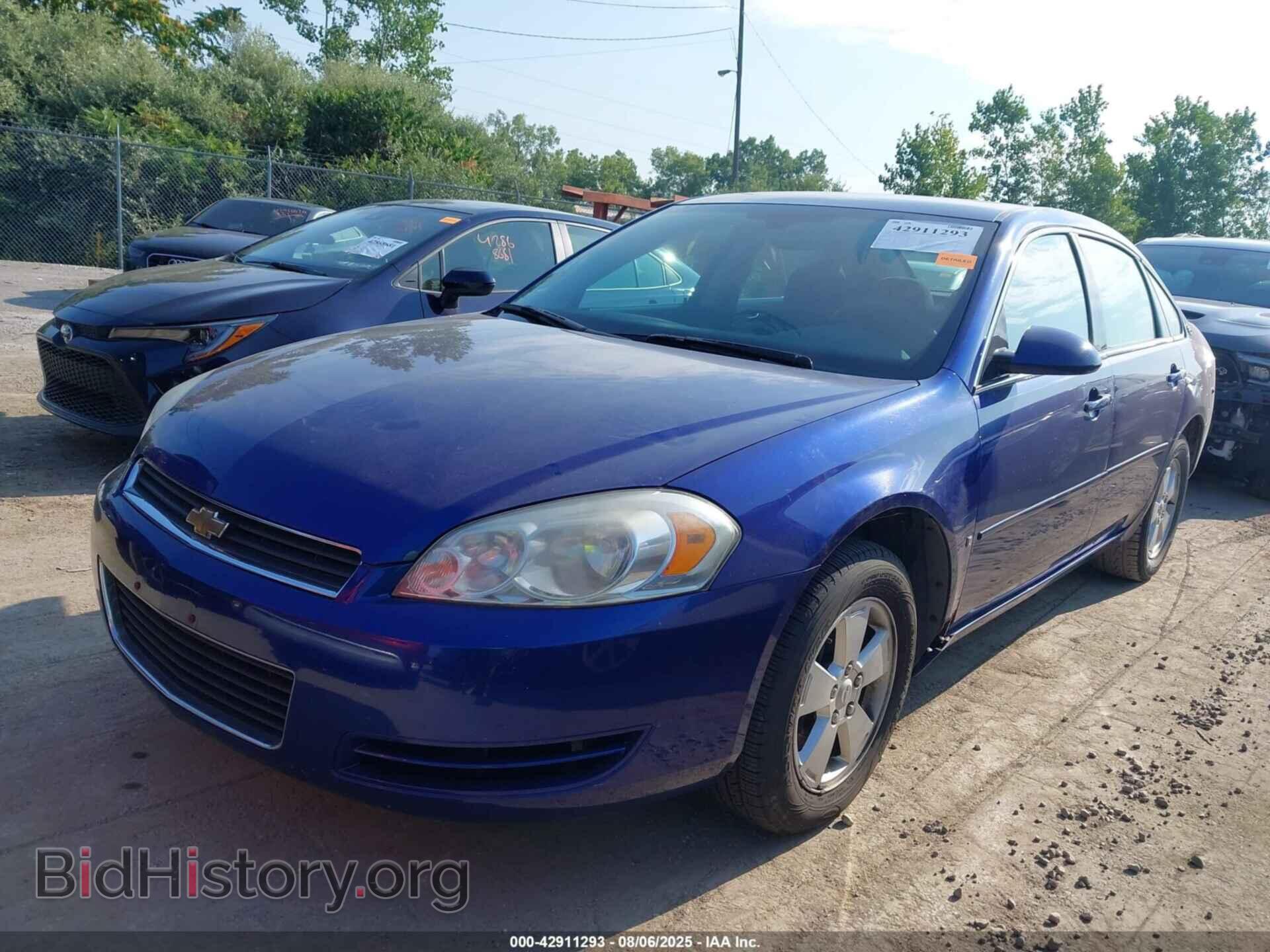 2006 CHEVROLET IMPALA - VIN: 2G1WT55K069187577 - Фото 2