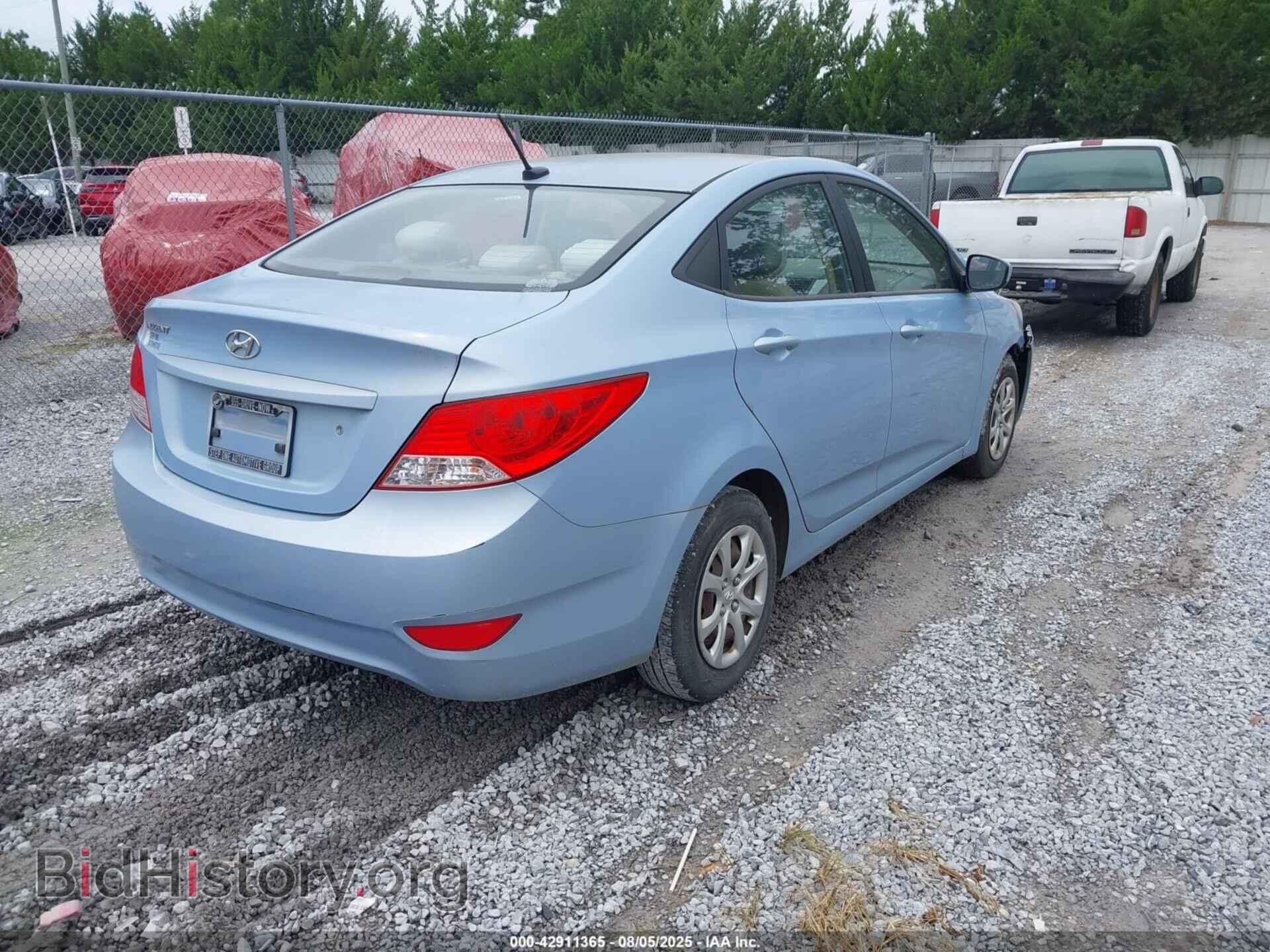 2012 HYUNDAI ACCENT - VIN: KMHCT4AE8CU190824 - Фото 4