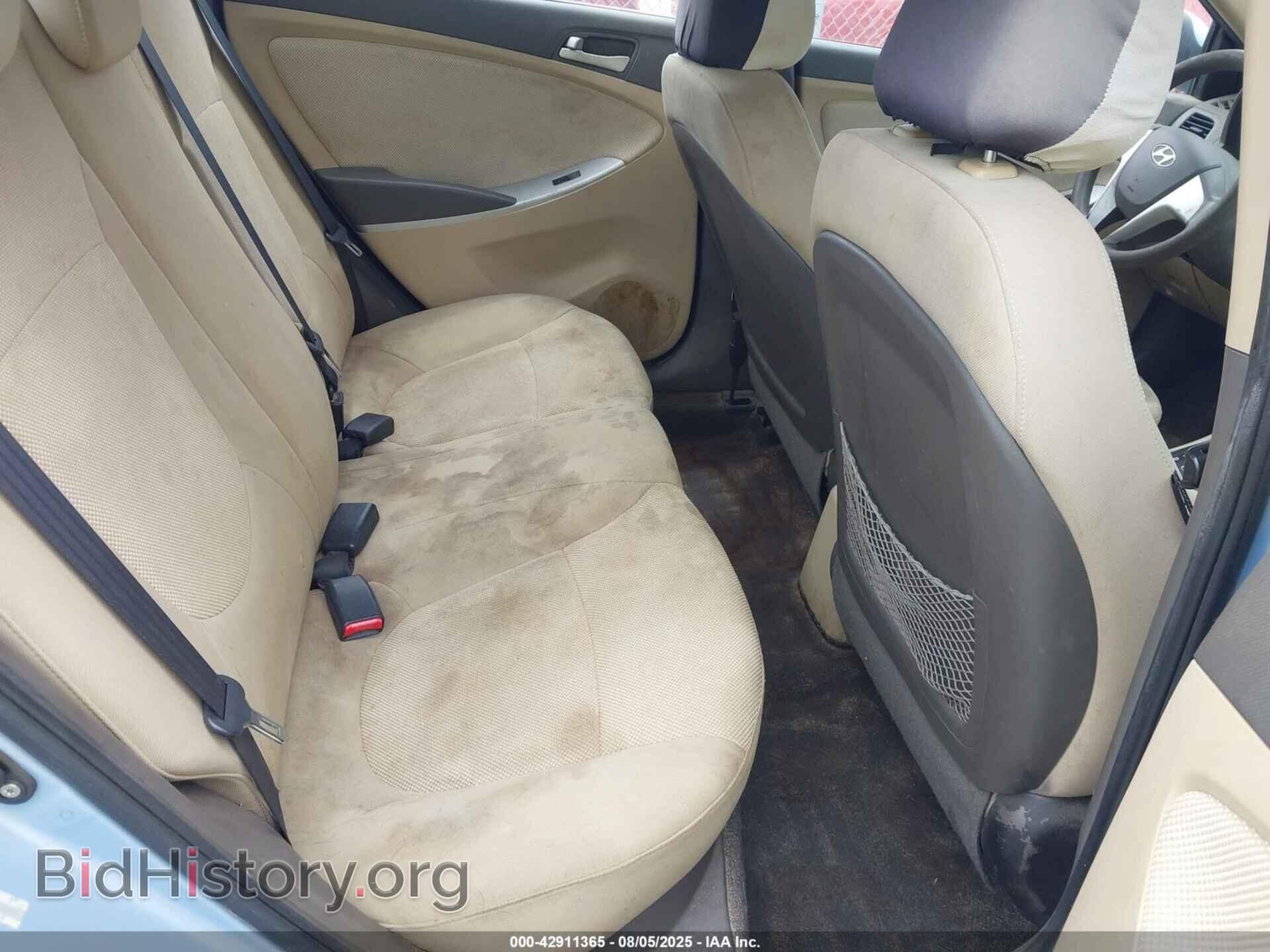 2012 HYUNDAI ACCENT - VIN: KMHCT4AE8CU190824 - Фото 8