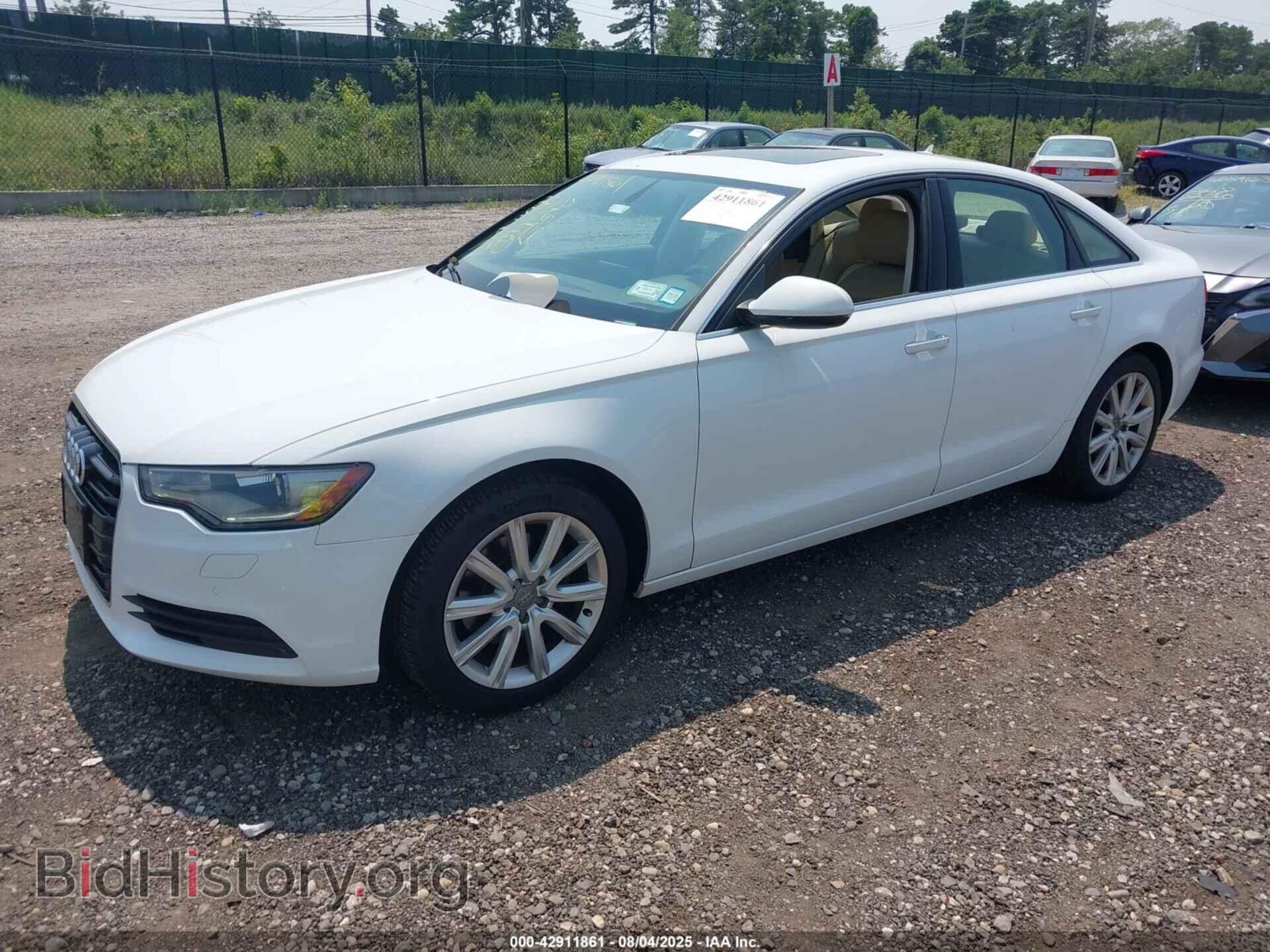 2013 AUDI A6 - VIN: WAUGFAFC7DN051490 - Фото 2