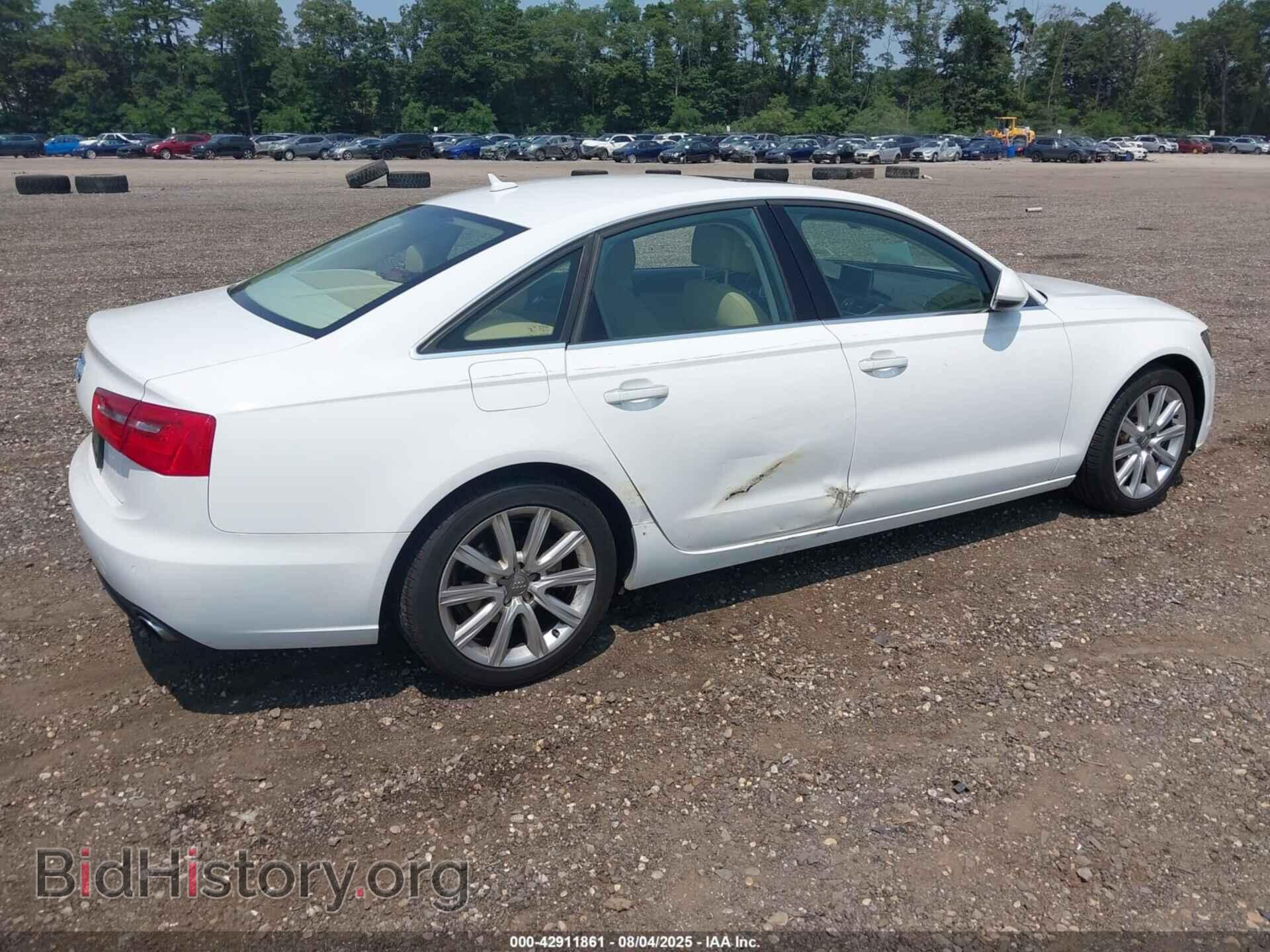 2013 AUDI A6 - VIN: WAUGFAFC7DN051490 - Фото 4