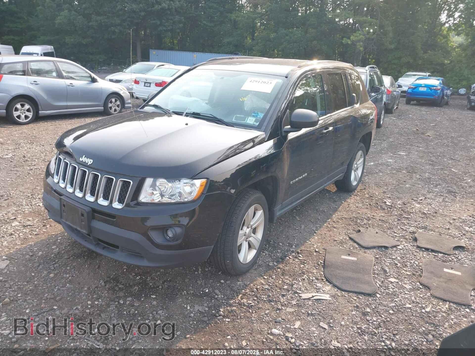 2012 JEEP COMPASS - VIN: 1C4NJDEB3CD541397 - Фото 2