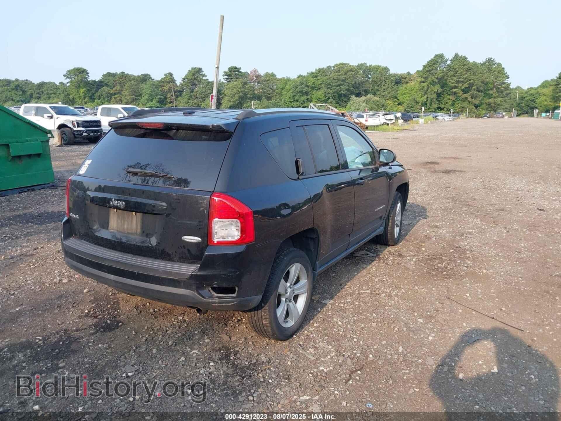 2012 JEEP COMPASS - VIN: 1C4NJDEB3CD541397 - Фото 4