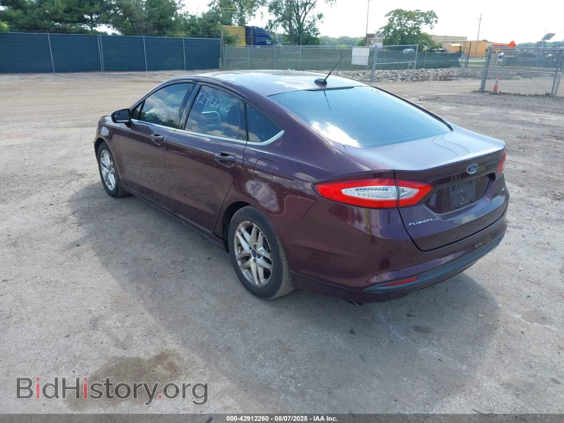 2013 FORD FUSION - VIN: 3FA6P0H75DR117480 - Фото 3