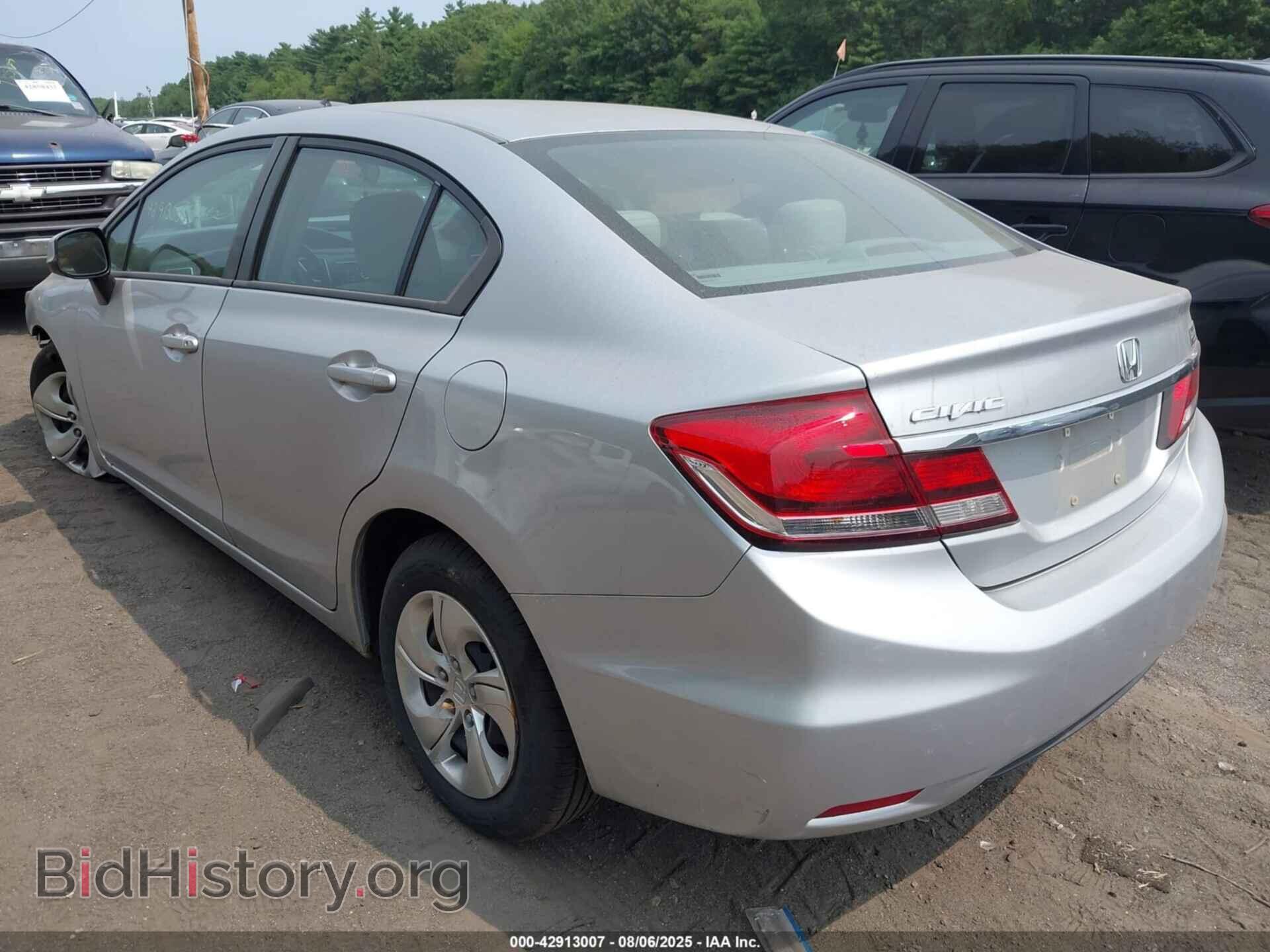 2013 HONDA CIVIC - VIN: 2HGFB2F55DH587463 - Фото 3