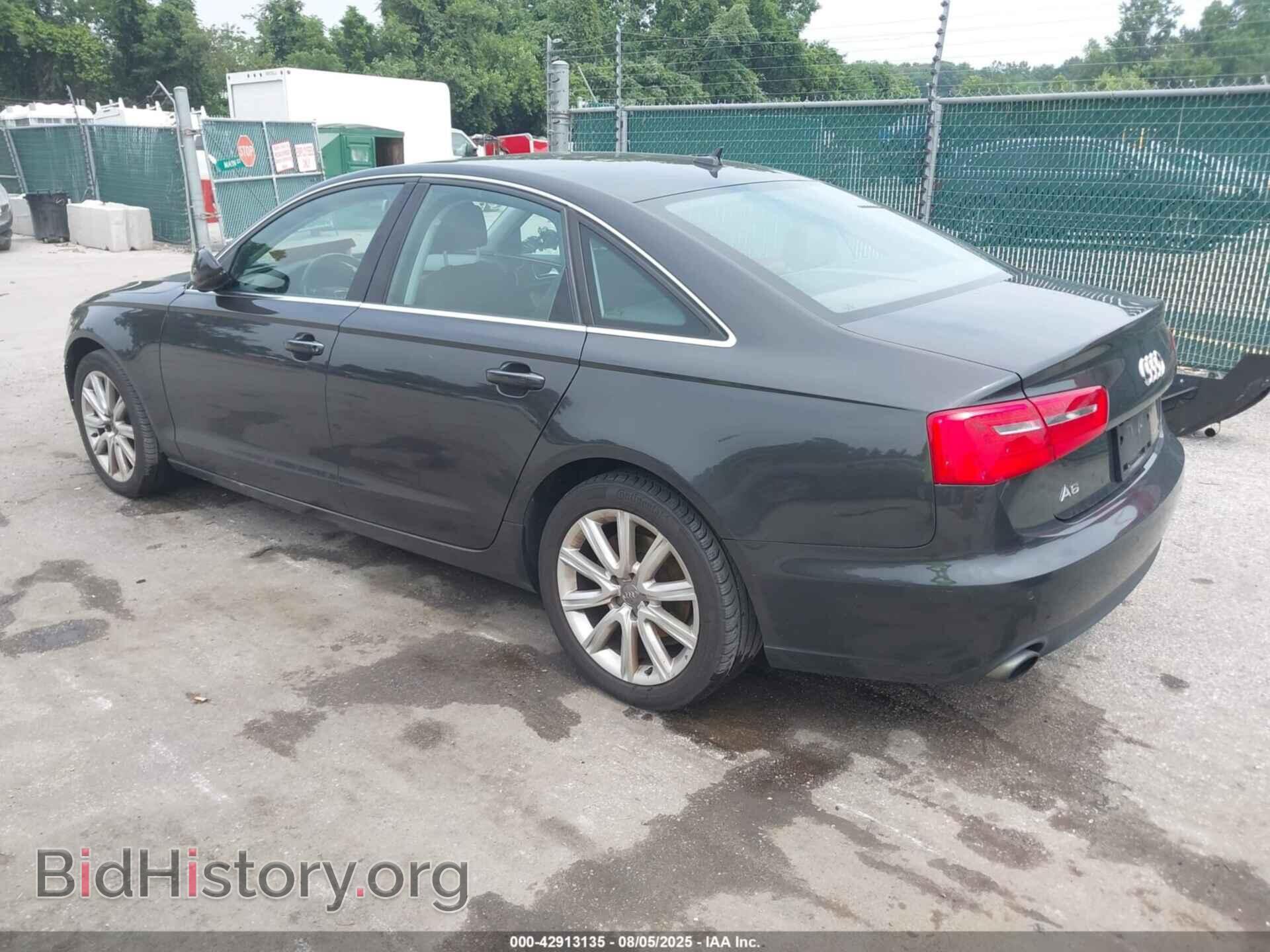 2013 AUDI A6 - VIN: WAUGFAFC4DN045632 - Фото 3
