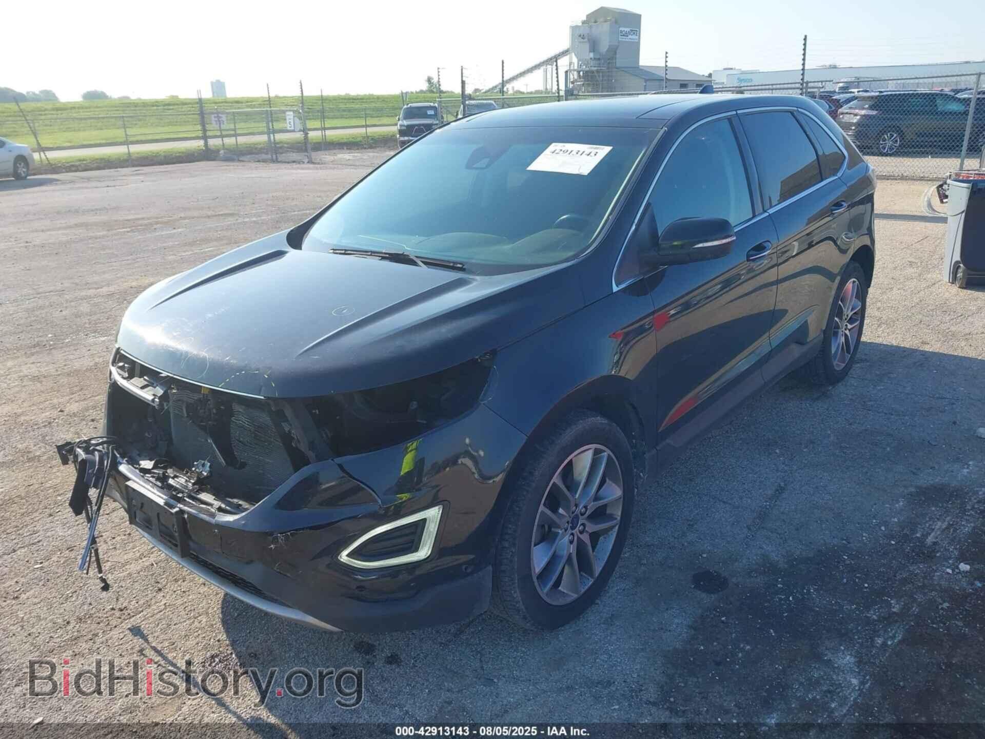 2016 FORD EDGE - VIN: 2FMPK4K80GBB79230 - Фото 2