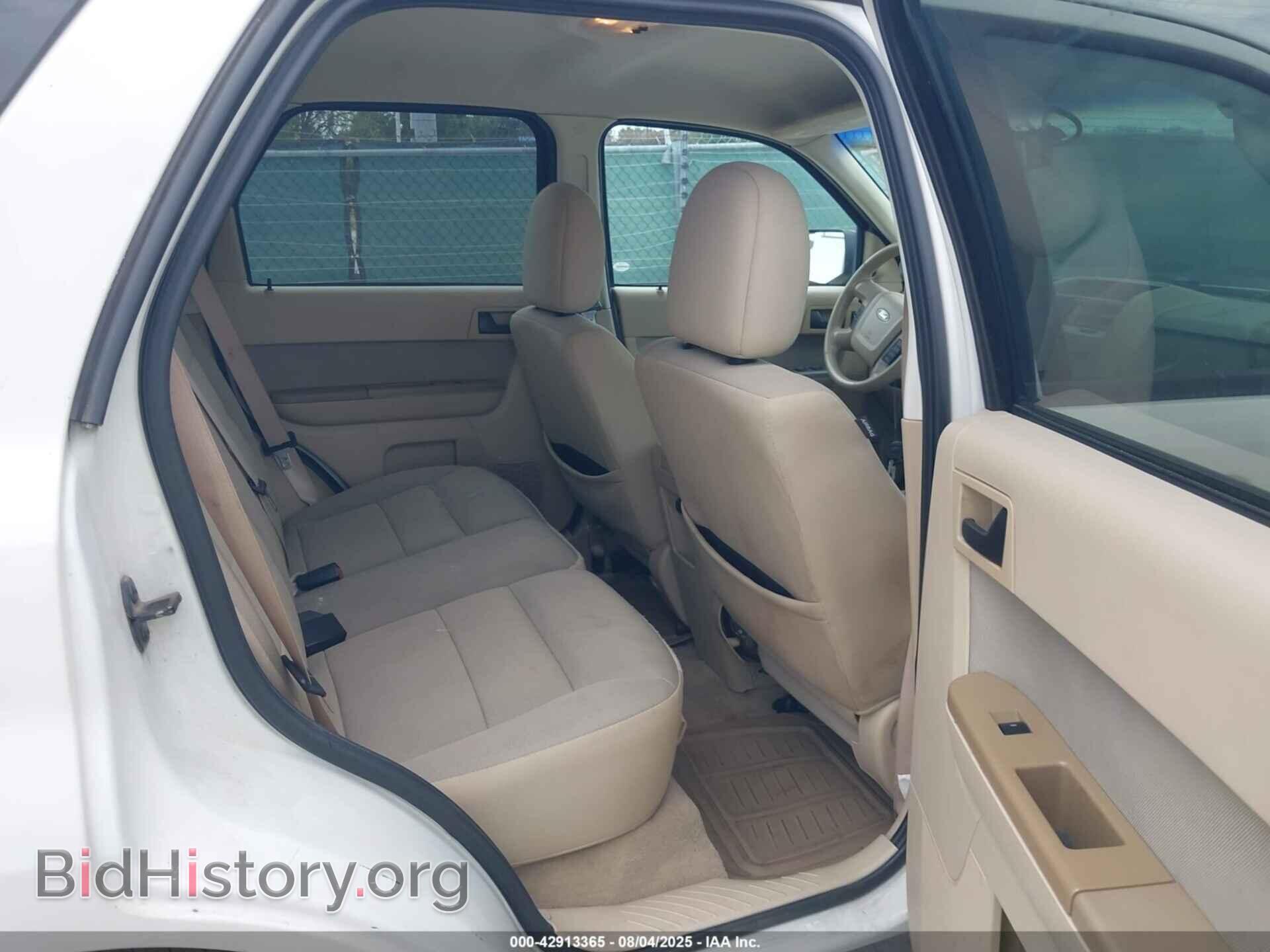 2010 FORD ESCAPE - VIN: 1FMCU0D7XAKB41717 - Фото 8
