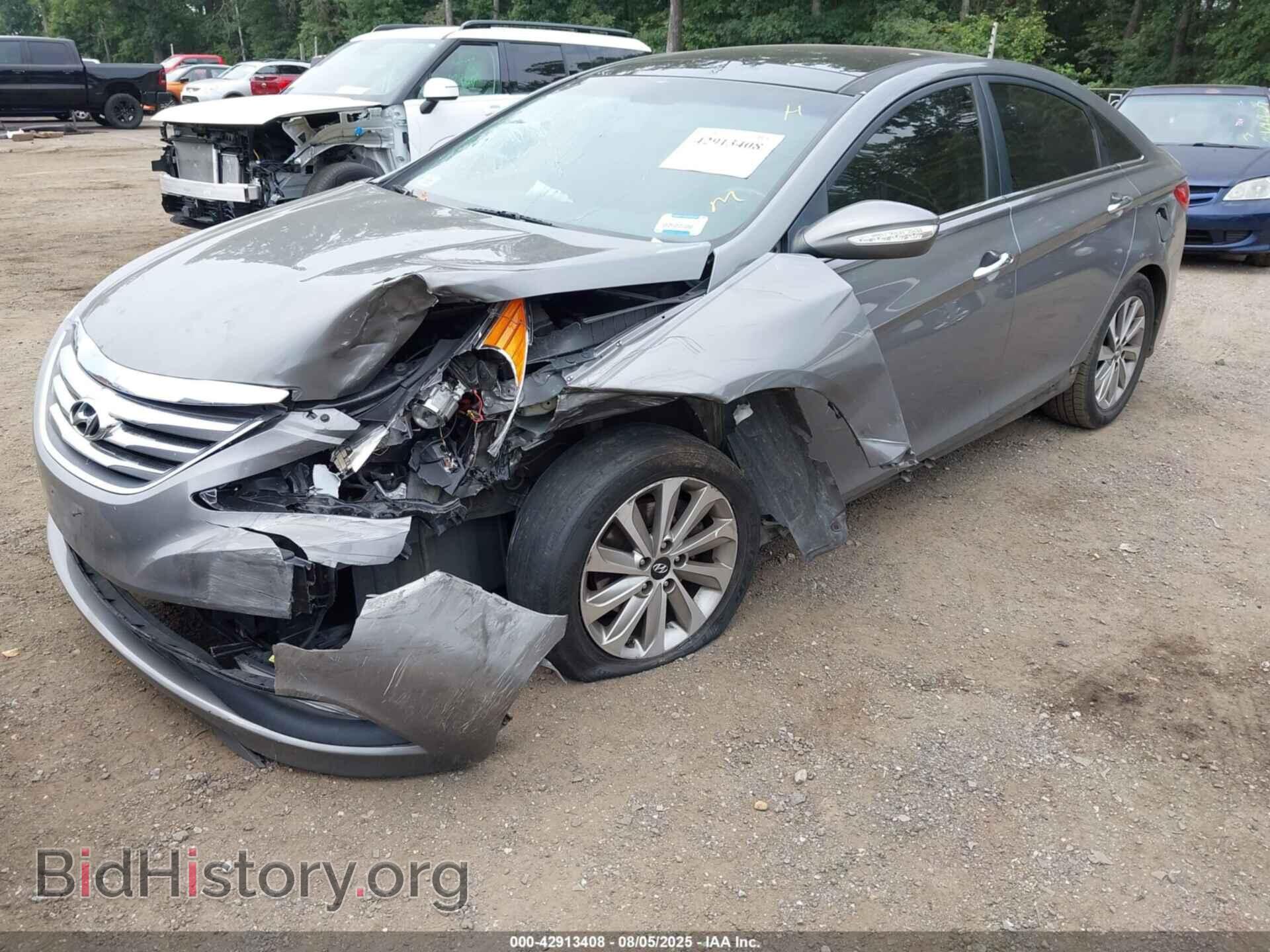 2014 HYUNDAI SONATA - VIN: 5NPEC4AC0EH934473 - Фото 2