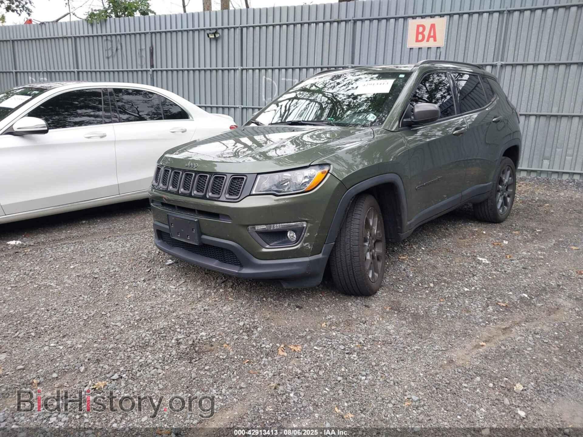 2021 JEEP COMPASS - VIN: 3C4NJDEB0MT566138 - Фото 2