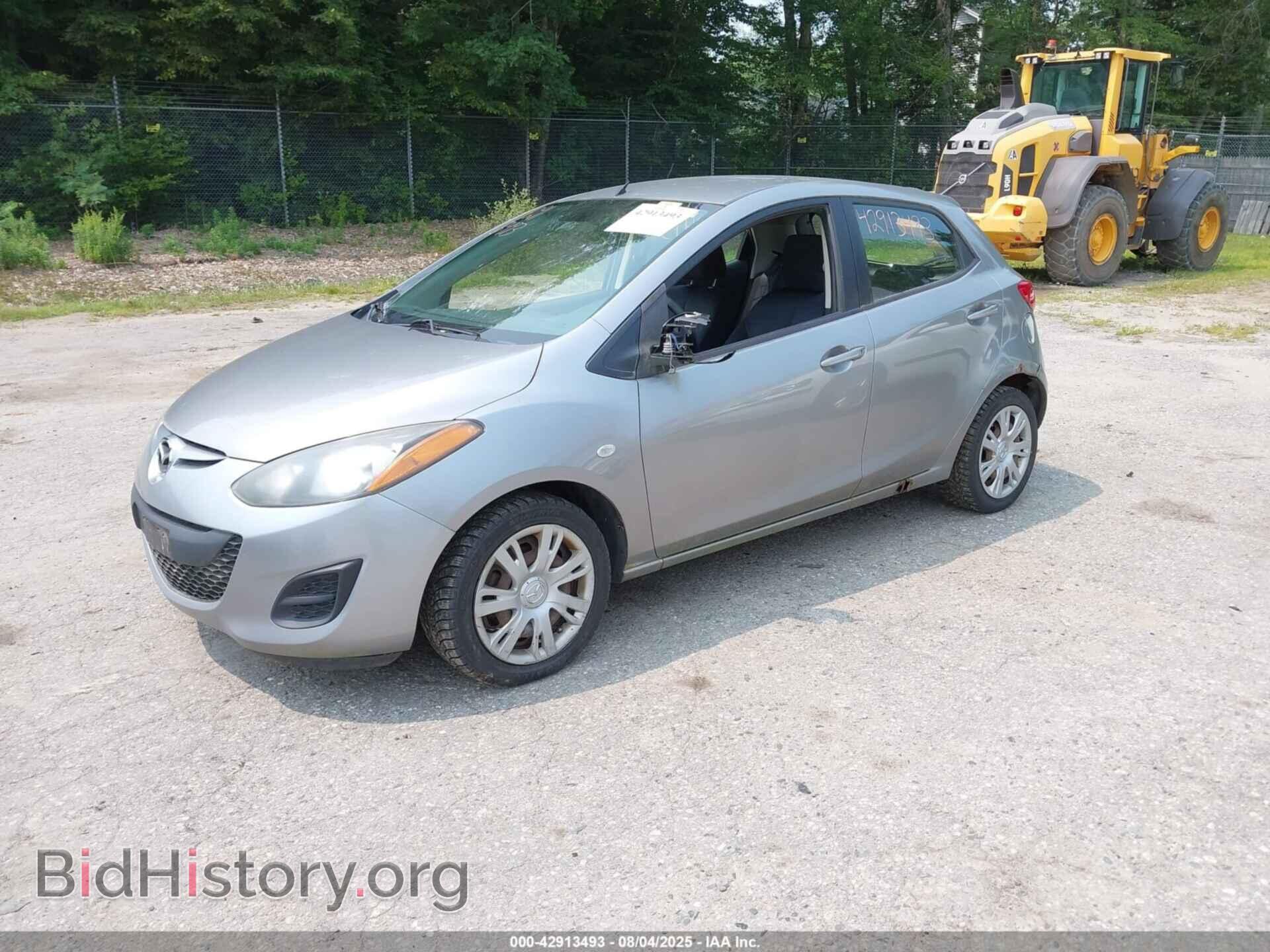 2012 MAZDA MAZDA2 - VIN: JM1DE1KZ9C0149337 - Фото 2