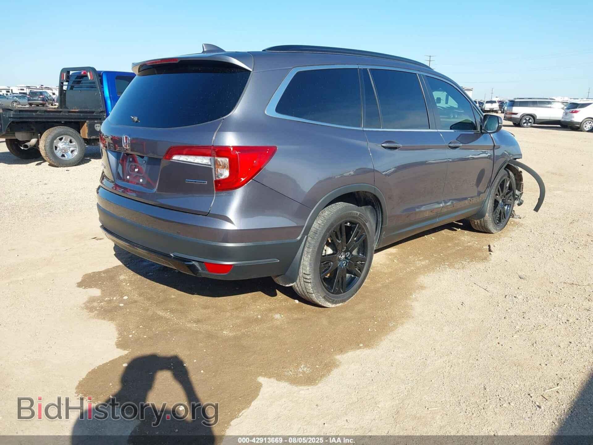 2021 HONDA PILOT - VIN: 5FNYF5H23MB038446 - Фото 4