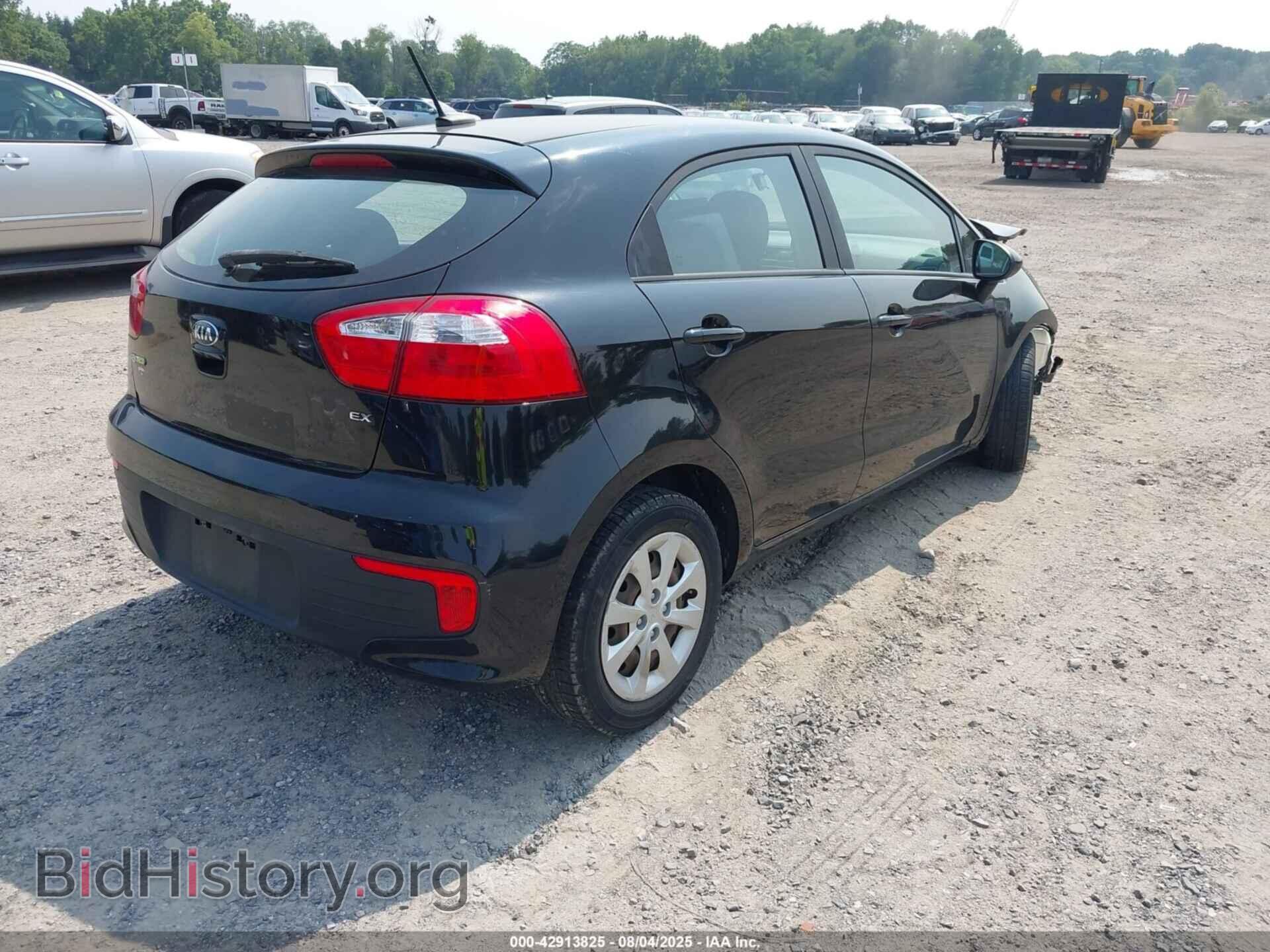 2016 KIA RIO - VIN: KNADN5A36G6597197 - Фото 4