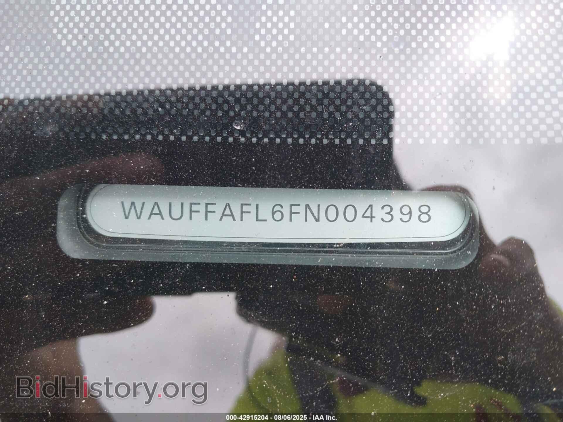 2015 AUDI A4 - VIN: WAUFFAFL6FN004398 - Фото 9