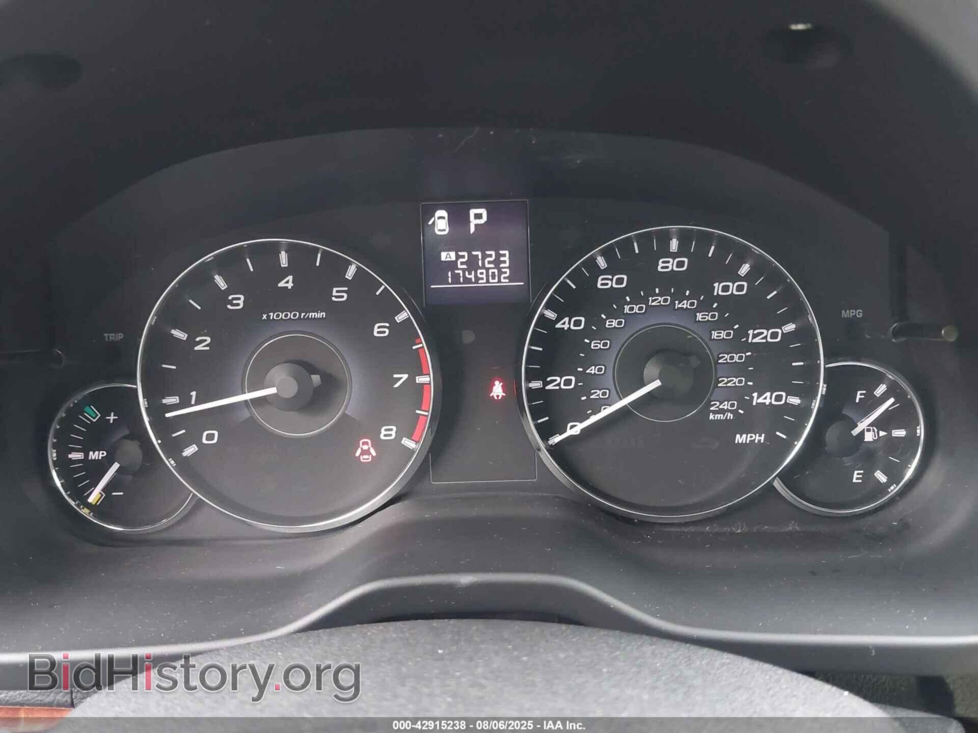 2011 SUBARU OUTBACK - VIN: 4S4BRBKC7B3375382 - Фото 7