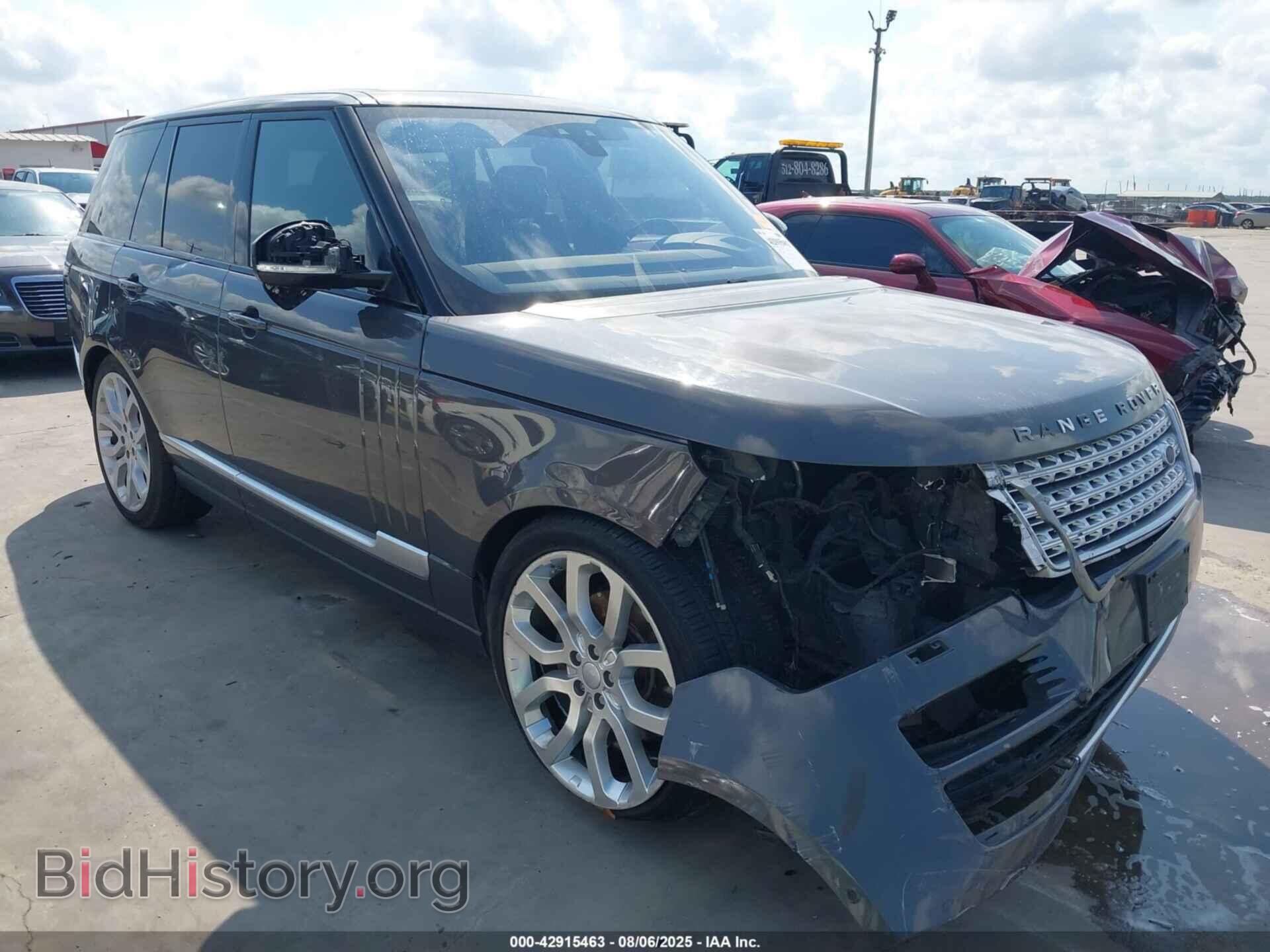 Photo SALGS2FK8HA322915 - LAND ROVER RANGE ROVER 2017