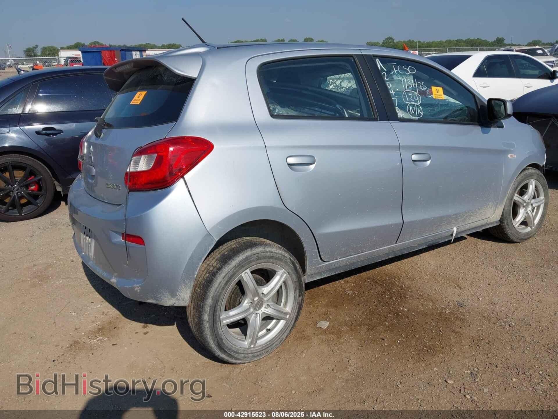 2019 MITSUBISHI MIRAGE - VIN: ML32A3HJ5KH015654 - Фото 4