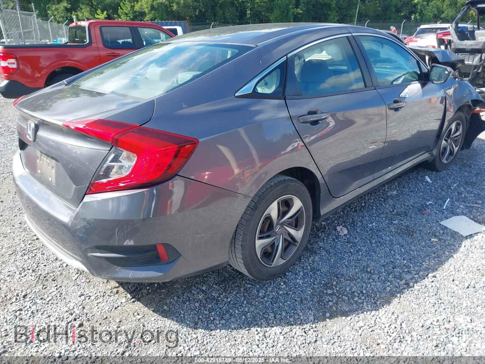 2020 HONDA CIVIC - VIN: 19XFC2F68LE007749 - Фото 4