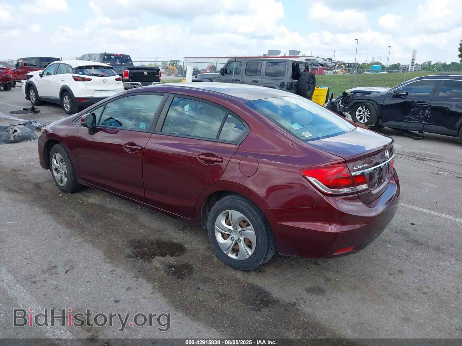 2013 HONDA CIVIC - VIN: 19XFB2F51DE071952 - Фото 3