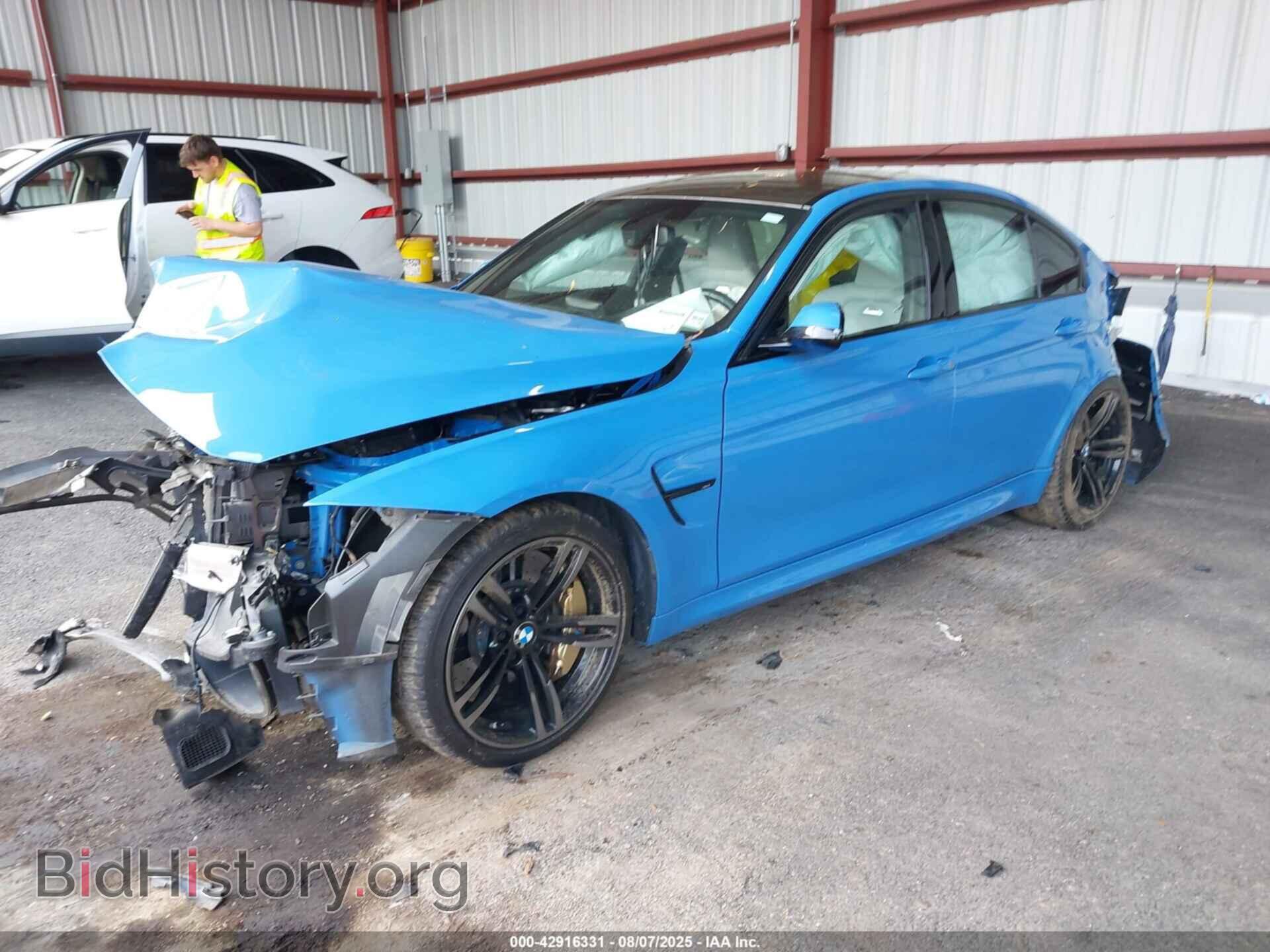 2015 BMW M3 - VIN: WBS3C9C50FP805134 - Фото 2