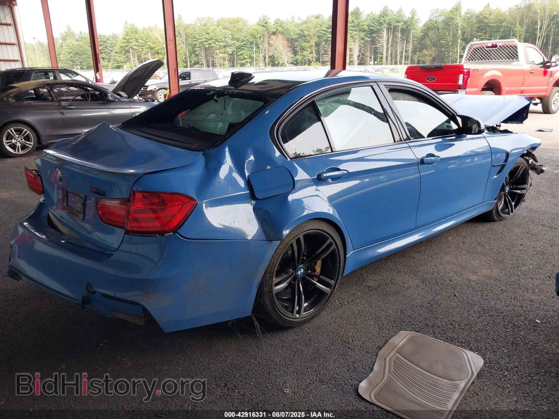 2015 BMW M3 - VIN: WBS3C9C50FP805134 - Фото 4