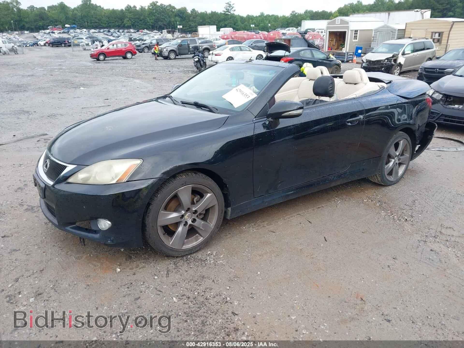 2010 LEXUS IS 250C - VIN: JTHFF2C28A2504950 - Фото 2