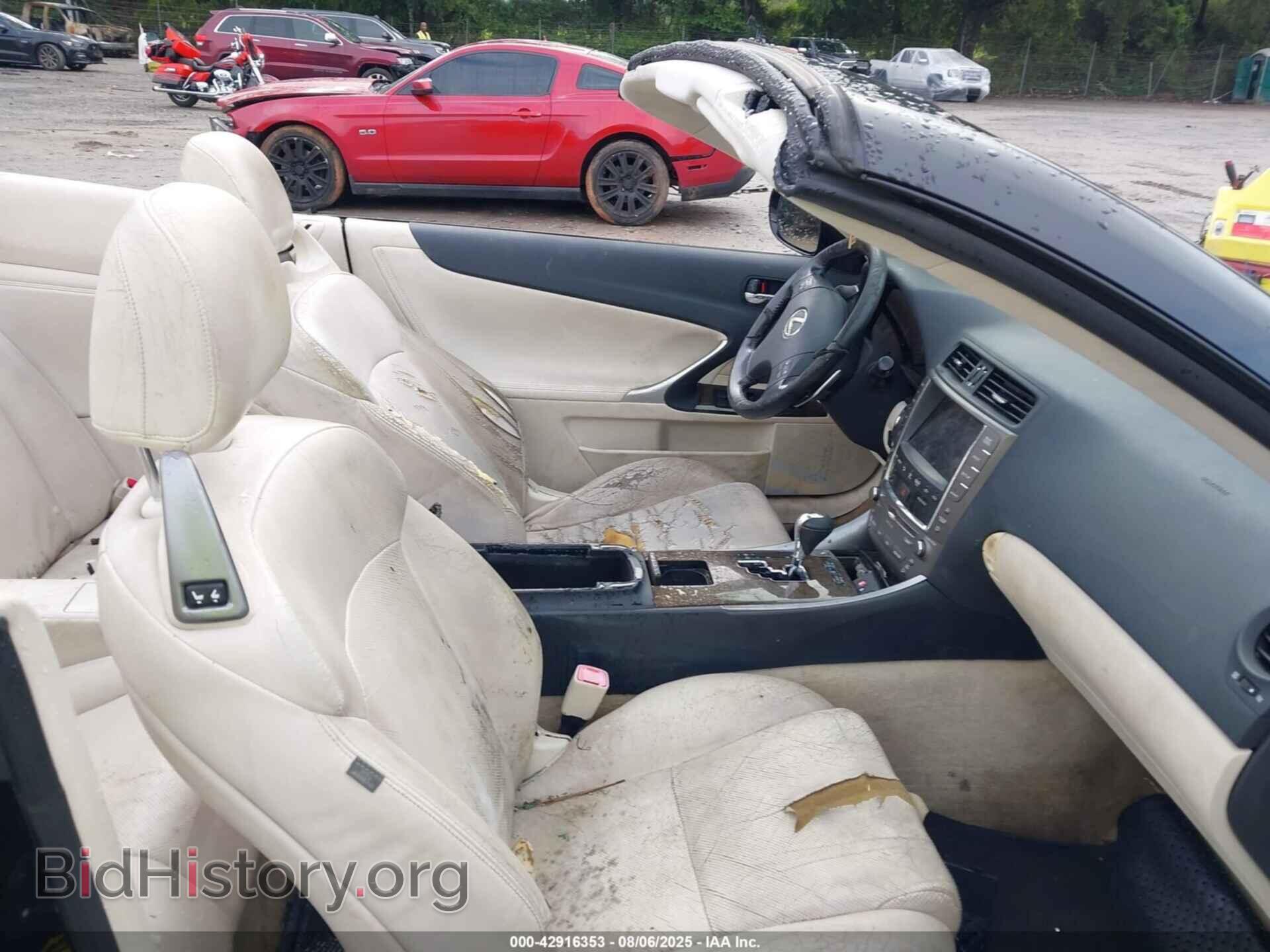 2010 LEXUS IS 250C - VIN: JTHFF2C28A2504950 - Фото 5