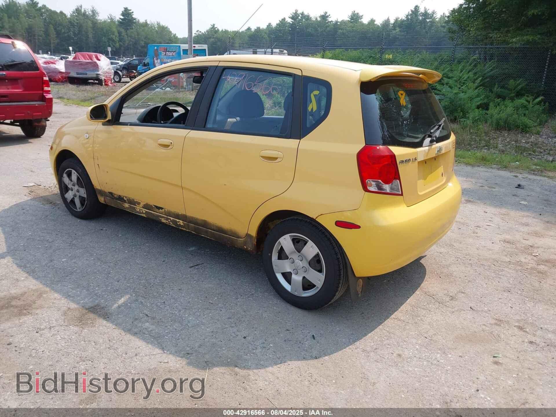 2006 CHEVROLET AVEO - VIN: KL1TD66656B542537 - Фото 3