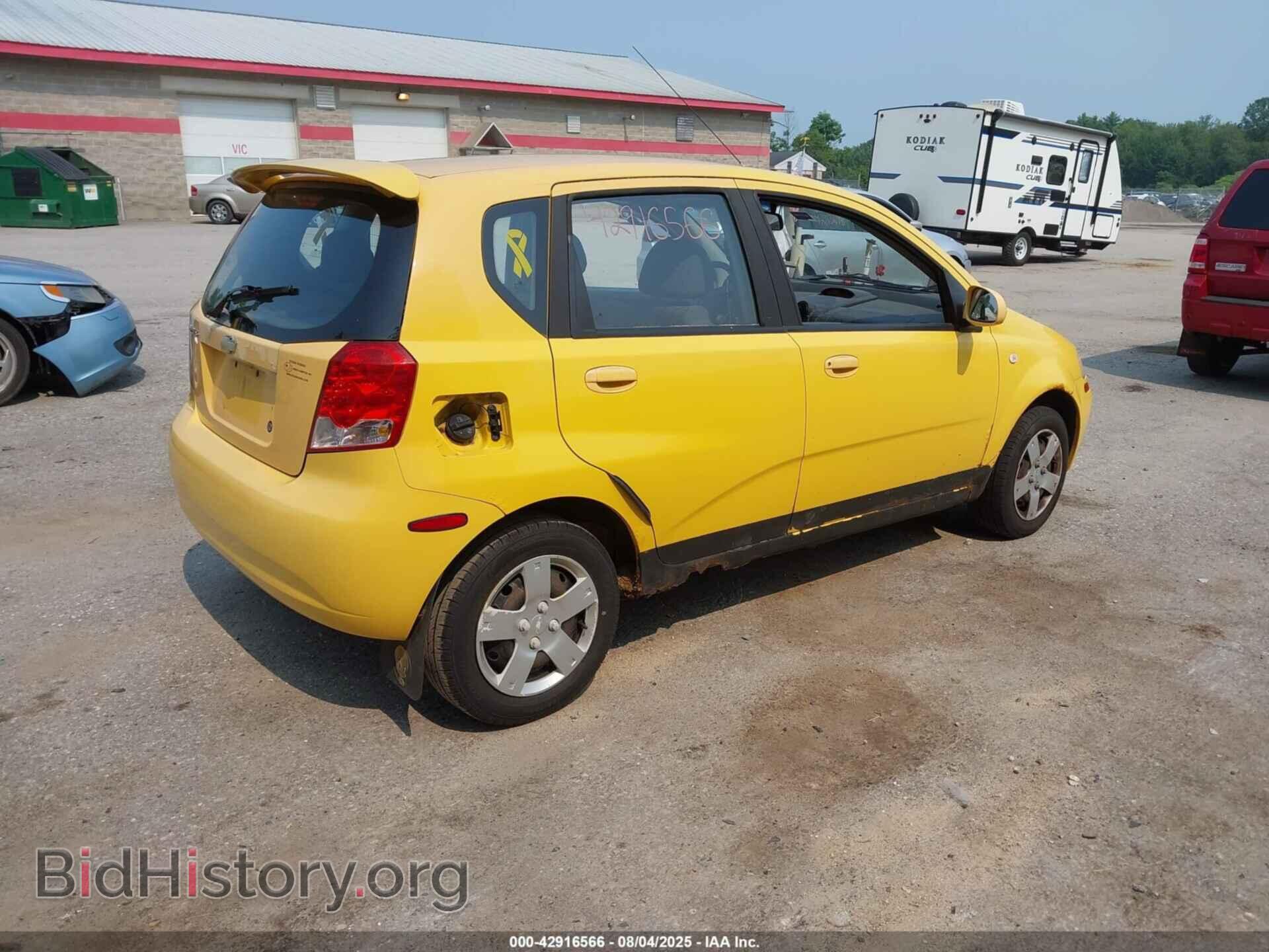 2006 CHEVROLET AVEO - VIN: KL1TD66656B542537 - Фото 4