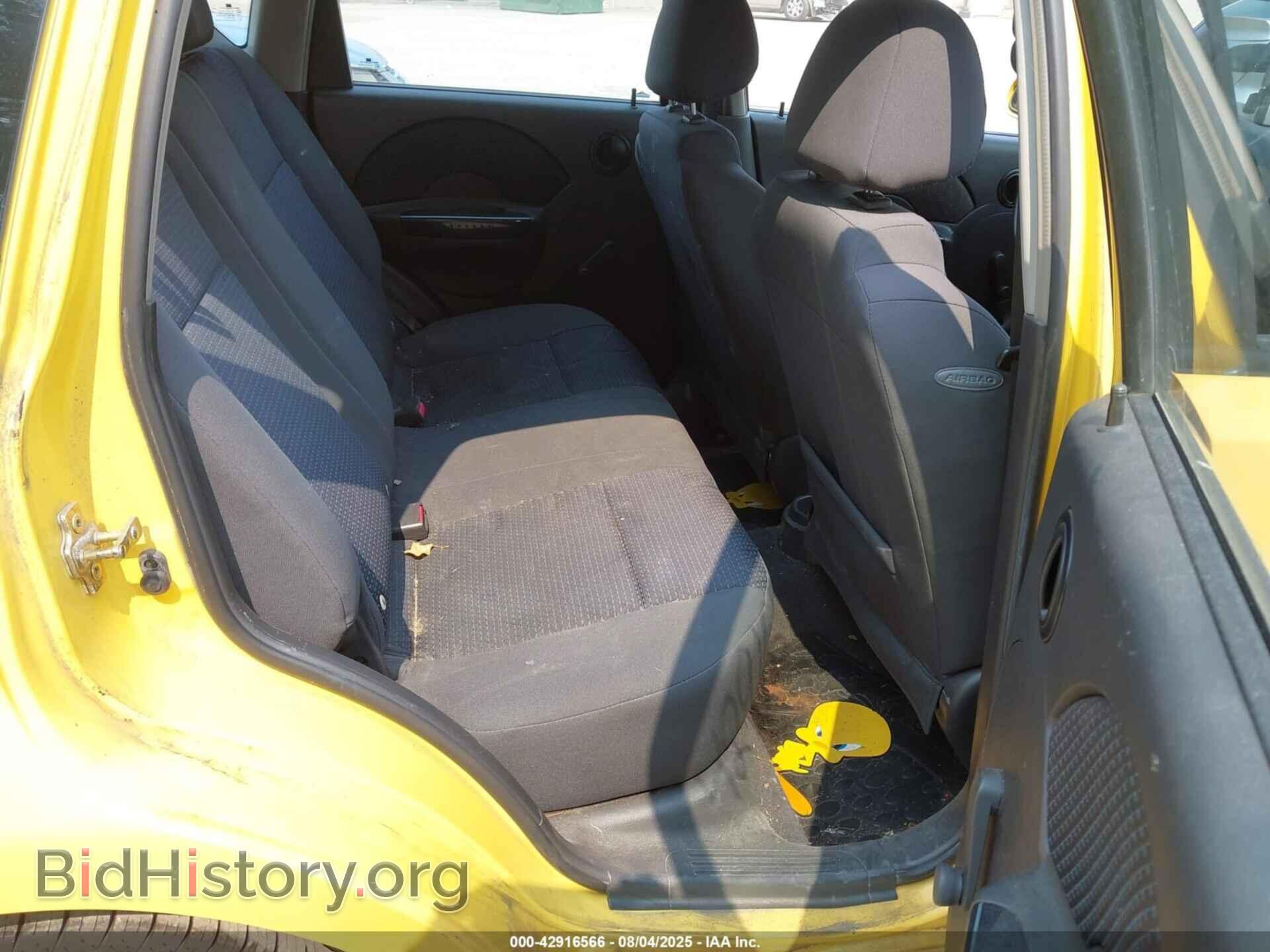 2006 CHEVROLET AVEO - VIN: KL1TD66656B542537 - Фото 8