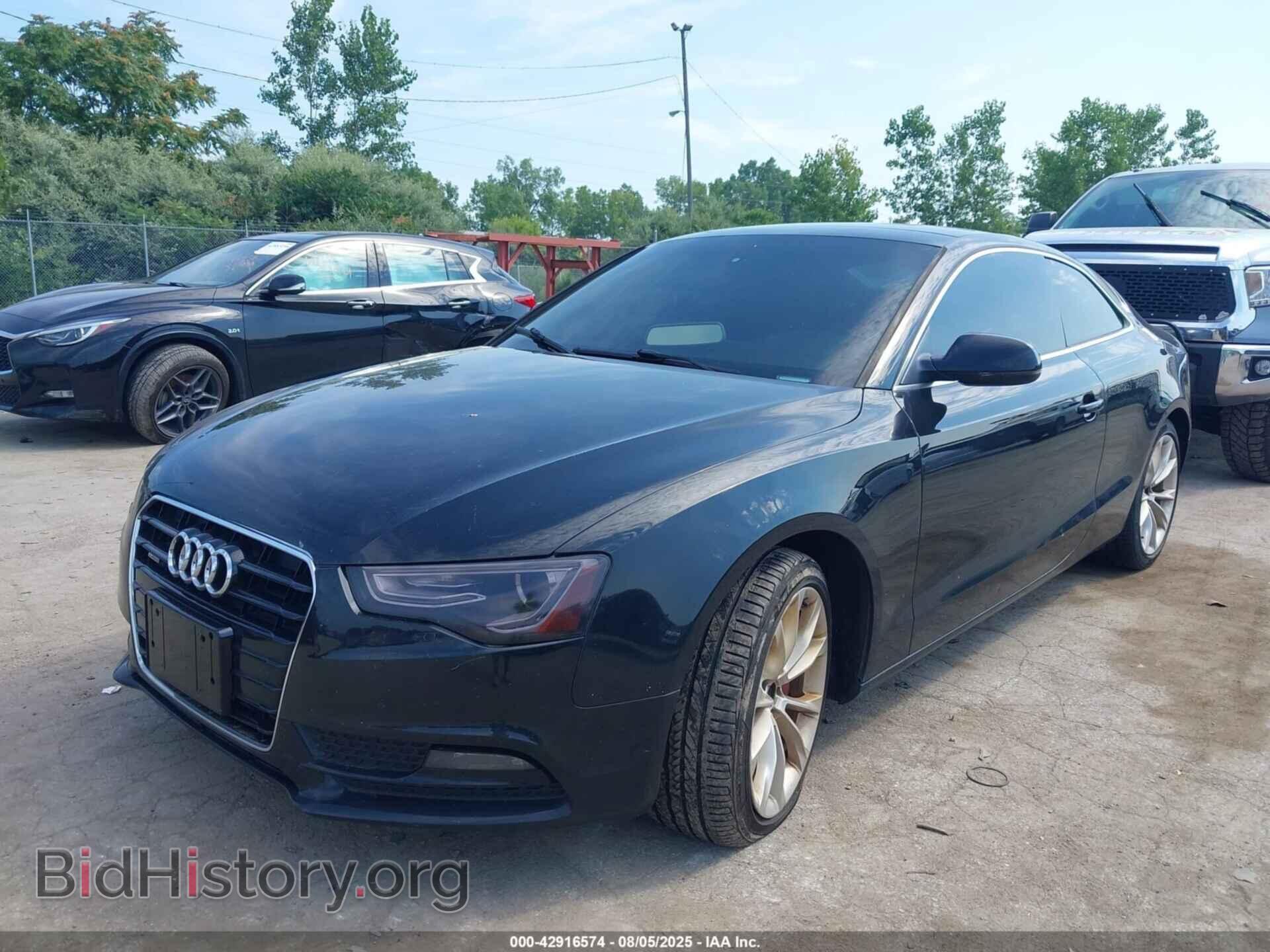 2013 AUDI A5 - VIN: WAUCFAFR6DA042144 - Photo 2